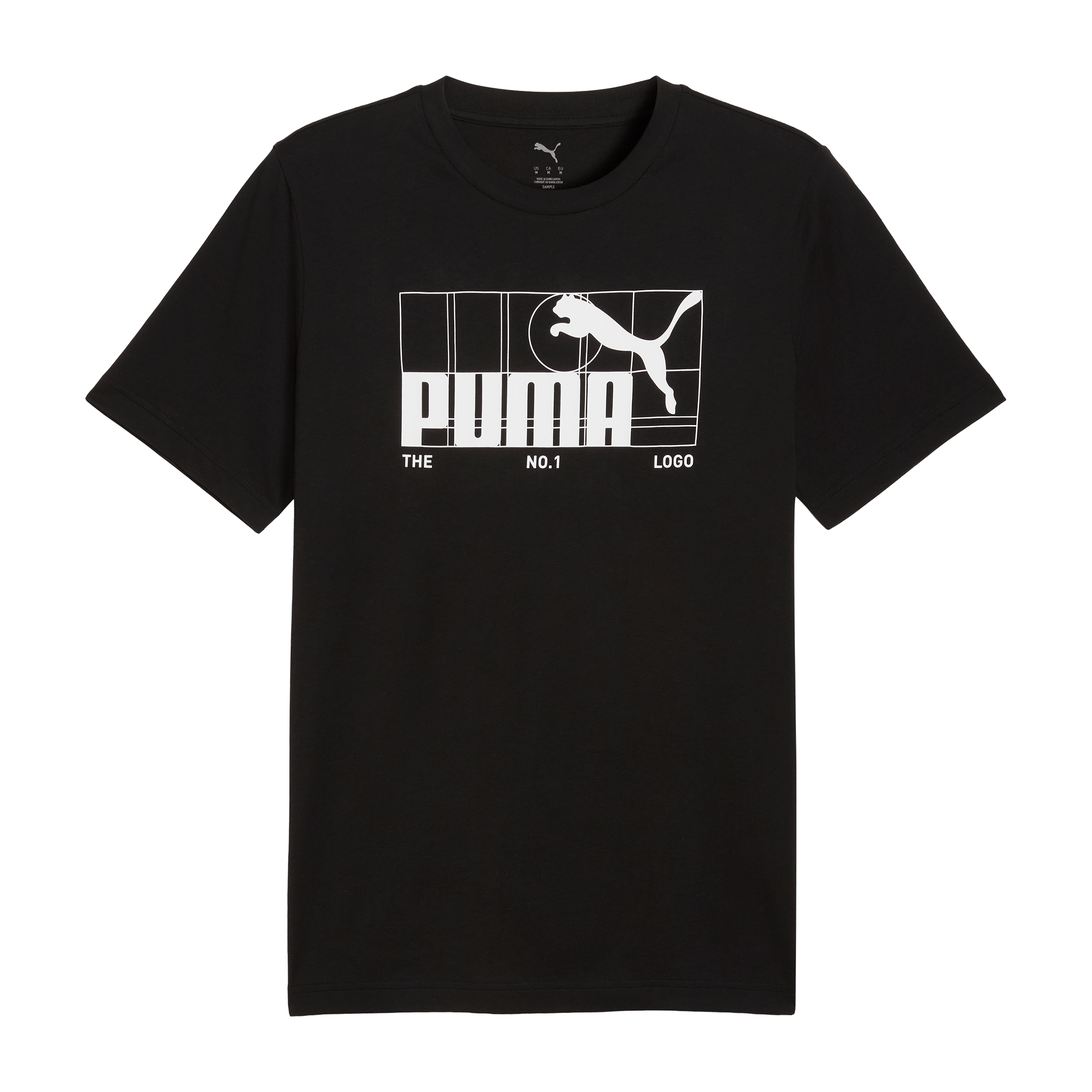 Mens Puma Graphic No.1 Logo Tee