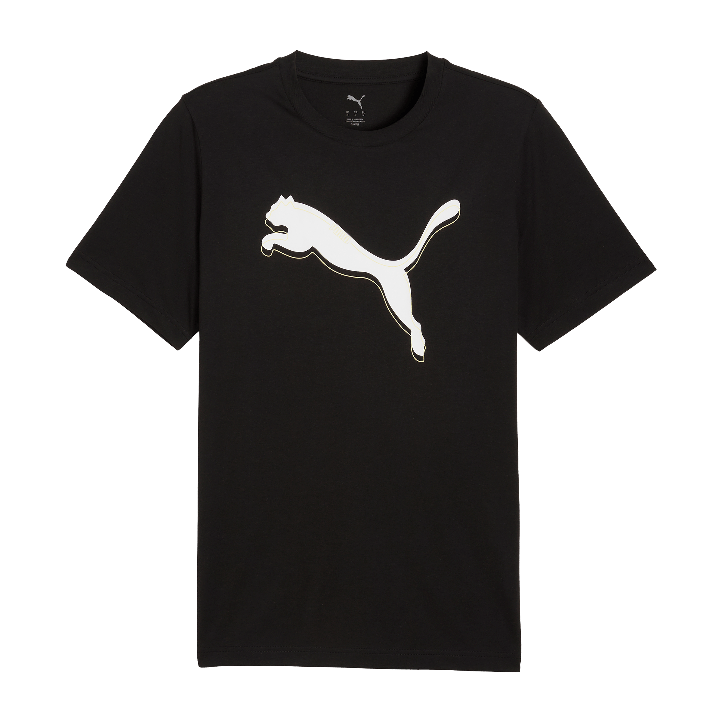 Mens Puma Graphic Cat Logo Tee