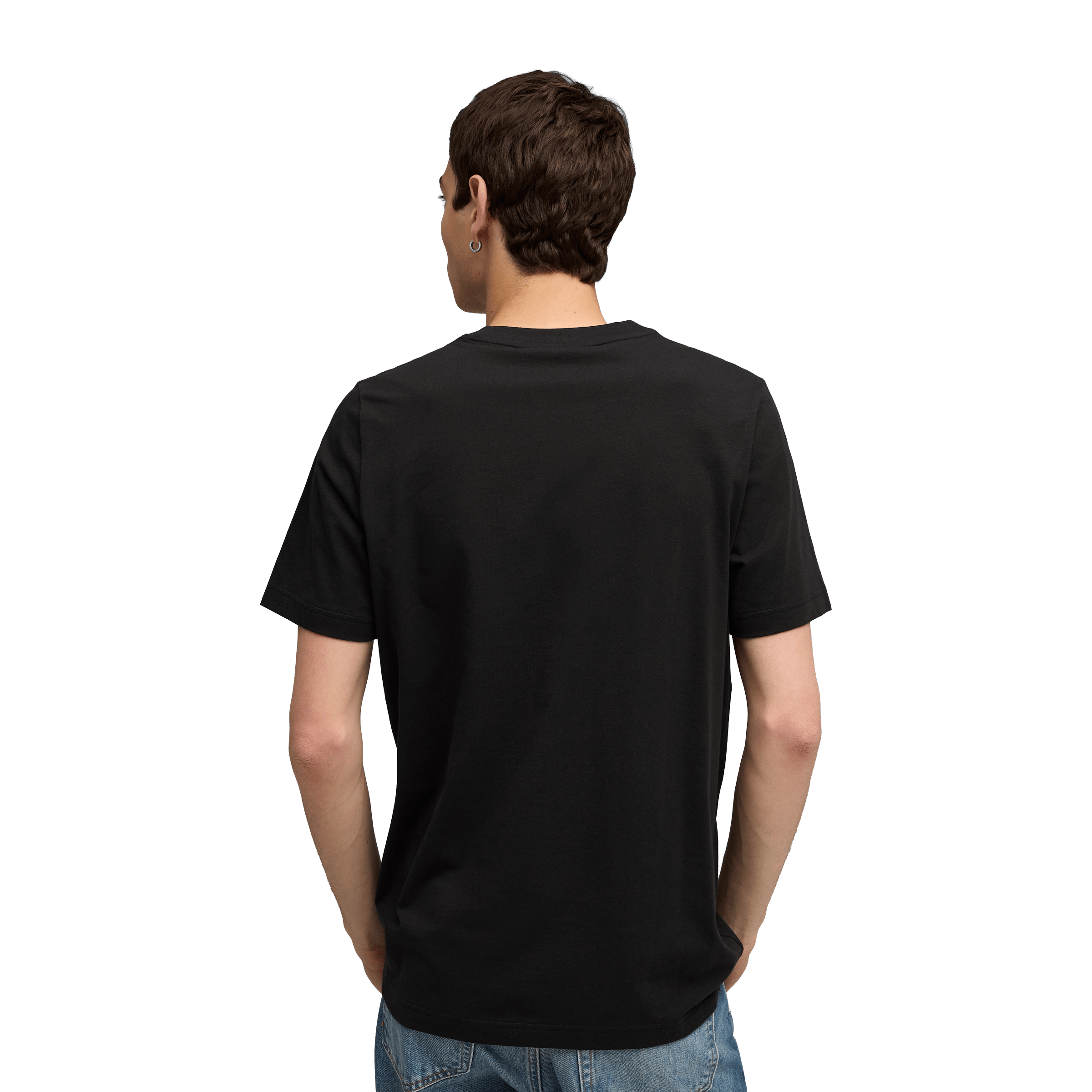Mens Puma Graphic Cat Logo Tee