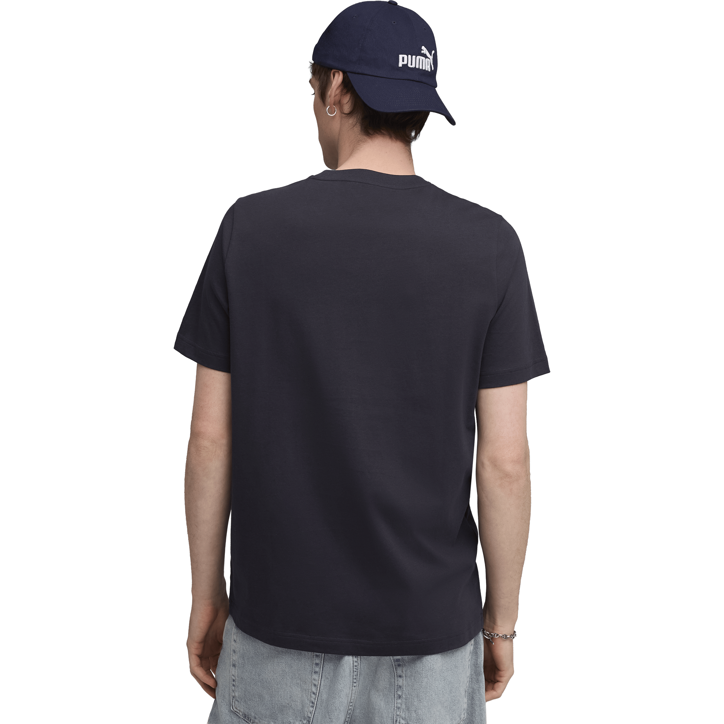 Mens Puma Cotton Graphic Printed Tee