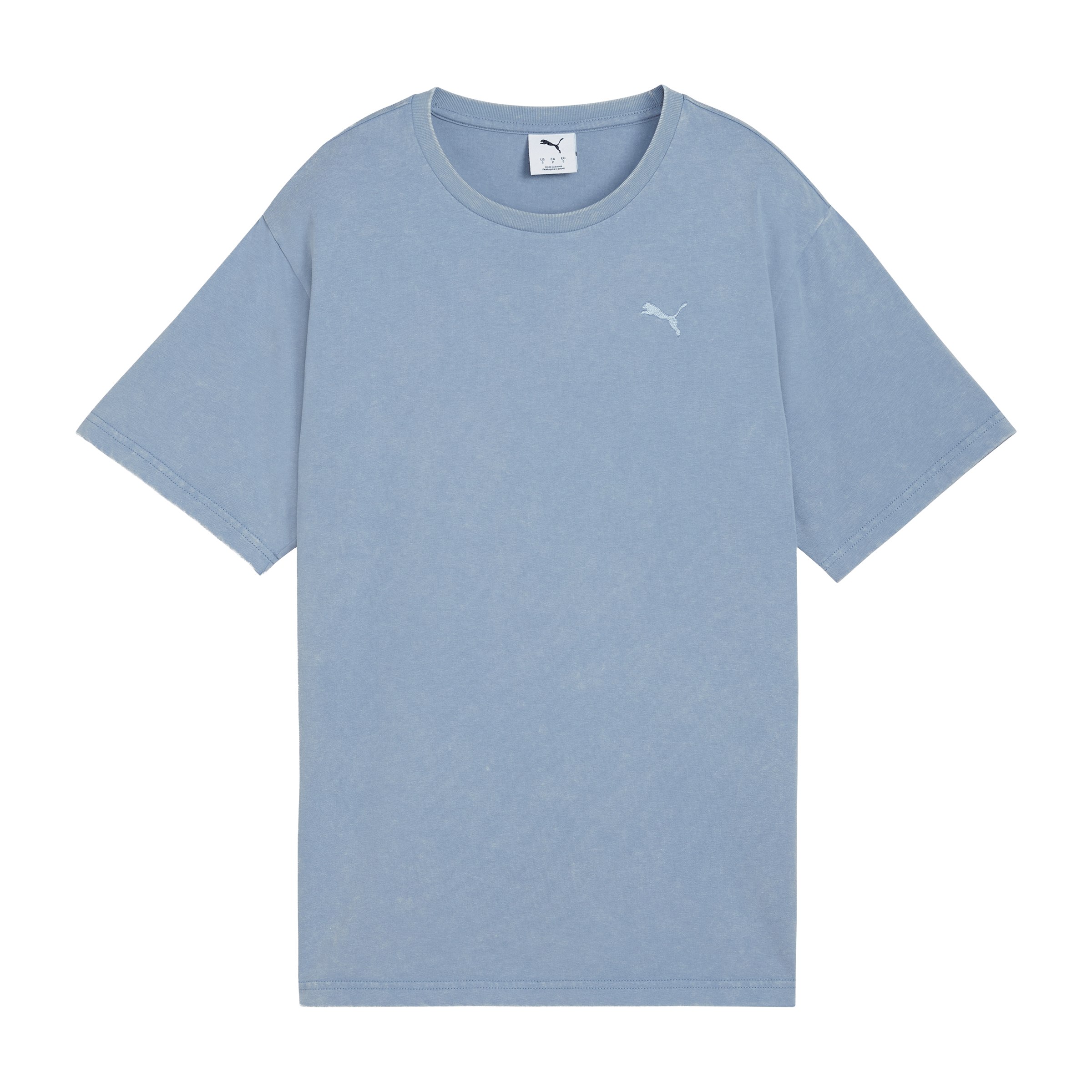 Womens Puma Essentials Elevated Relaxed Wash Tee