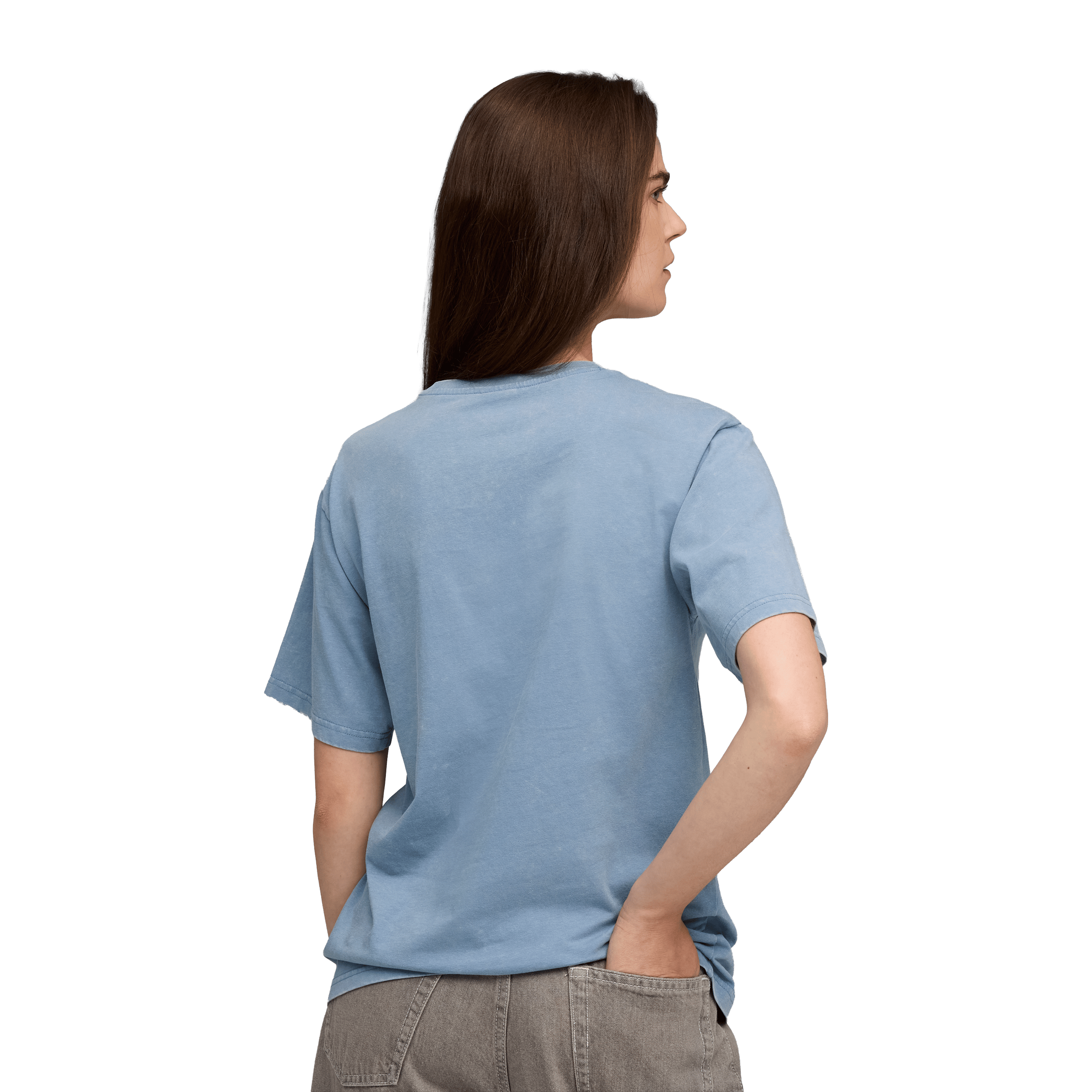 Womens Puma Essentials Elevated Relaxed Wash Tee
