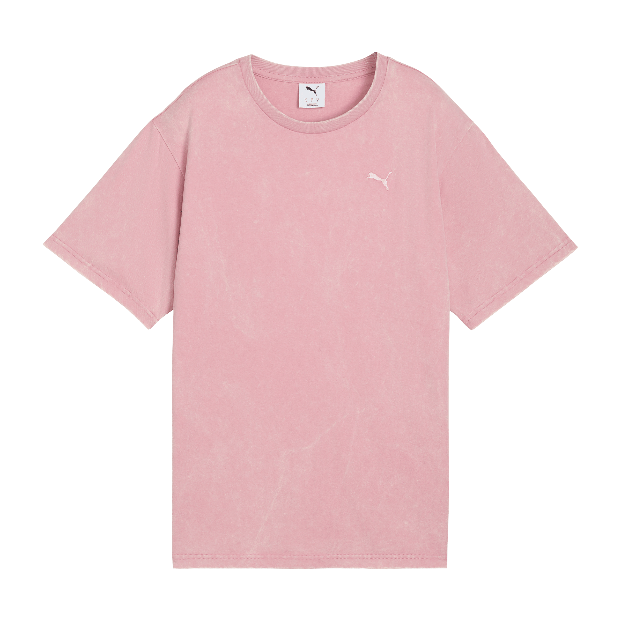 Womens Puma Essentials Elevated Relaxed Wash Tee