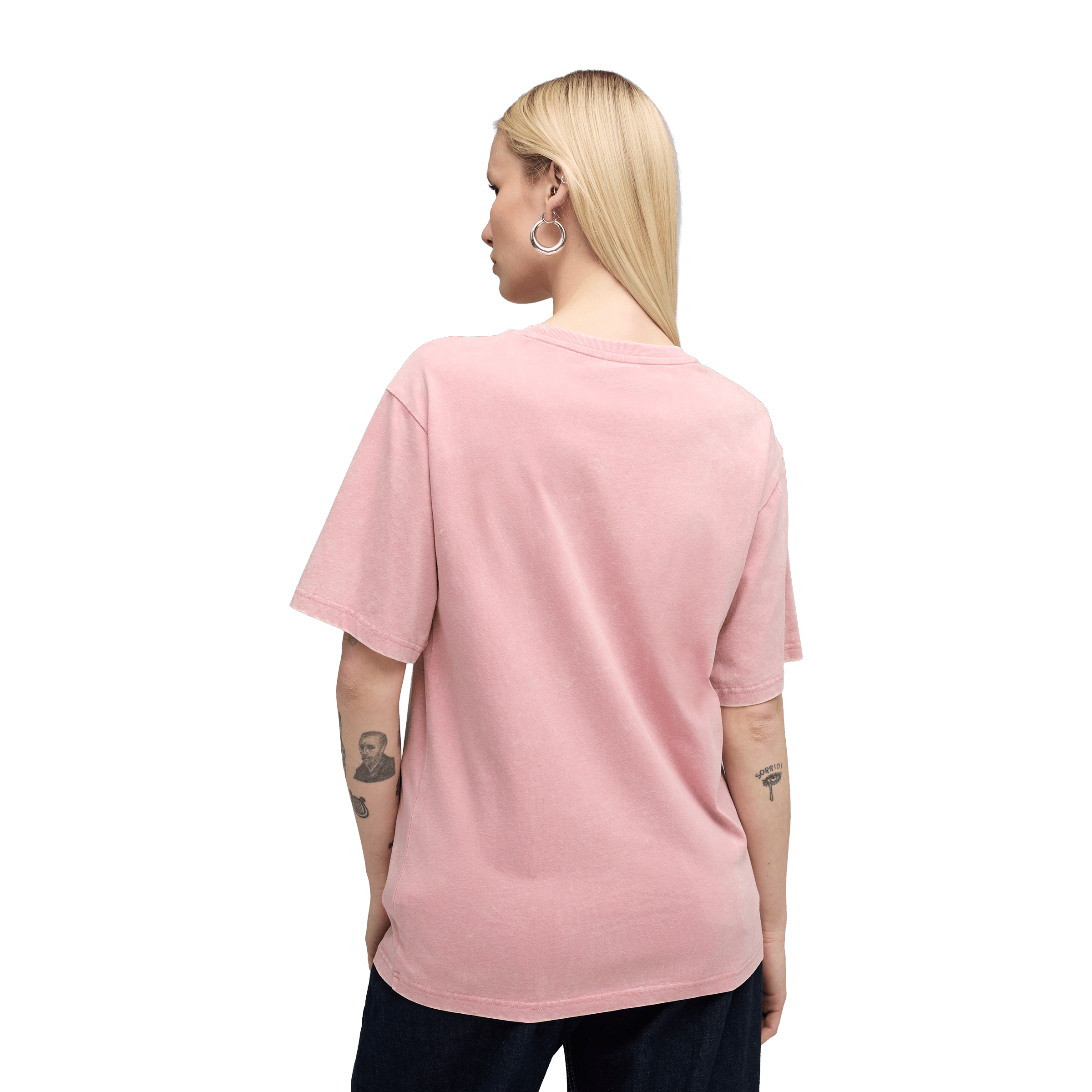 Womens Puma Essentials Elevated Relaxed Wash Tee