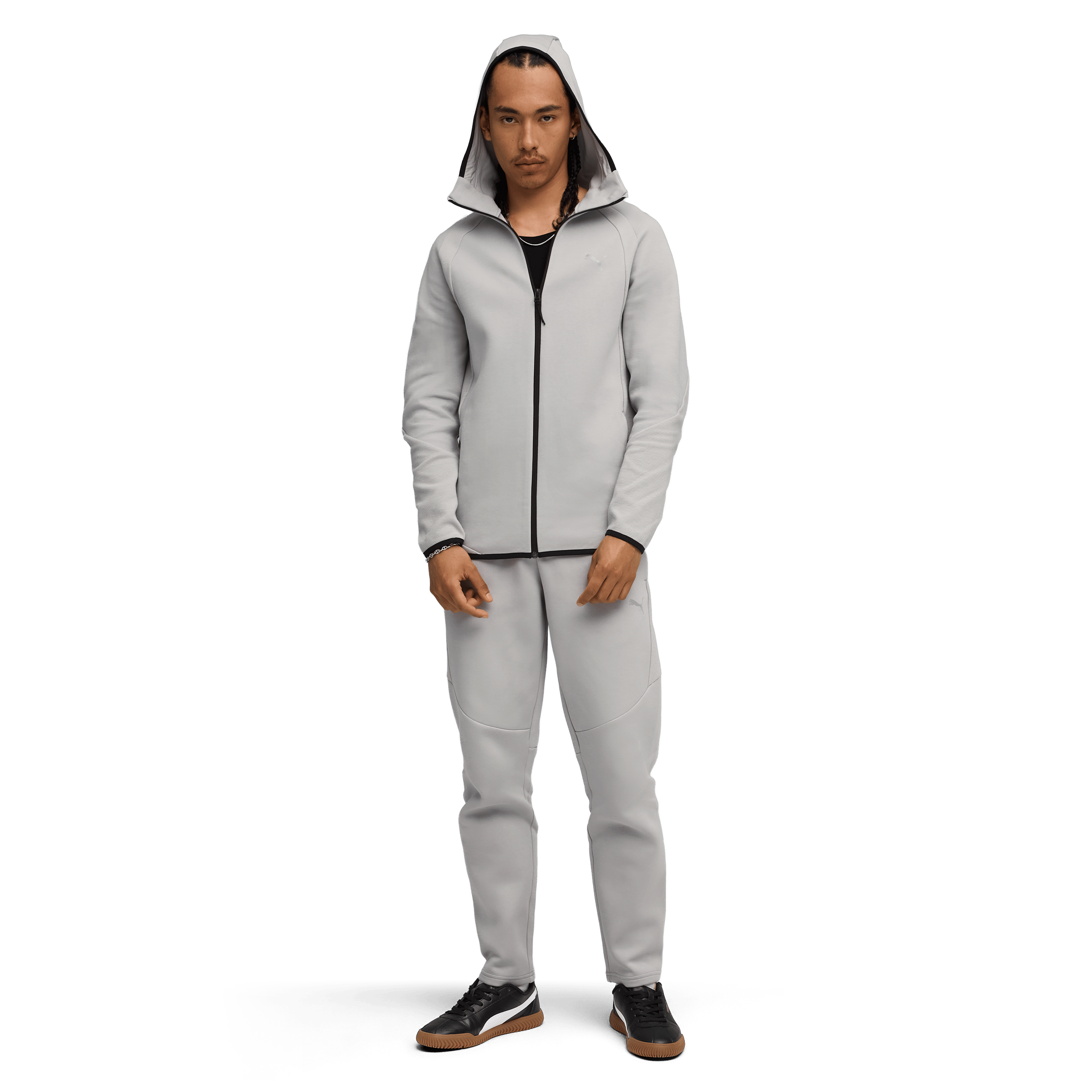 Mens Puma Evostripe Full-Zip Hoodie