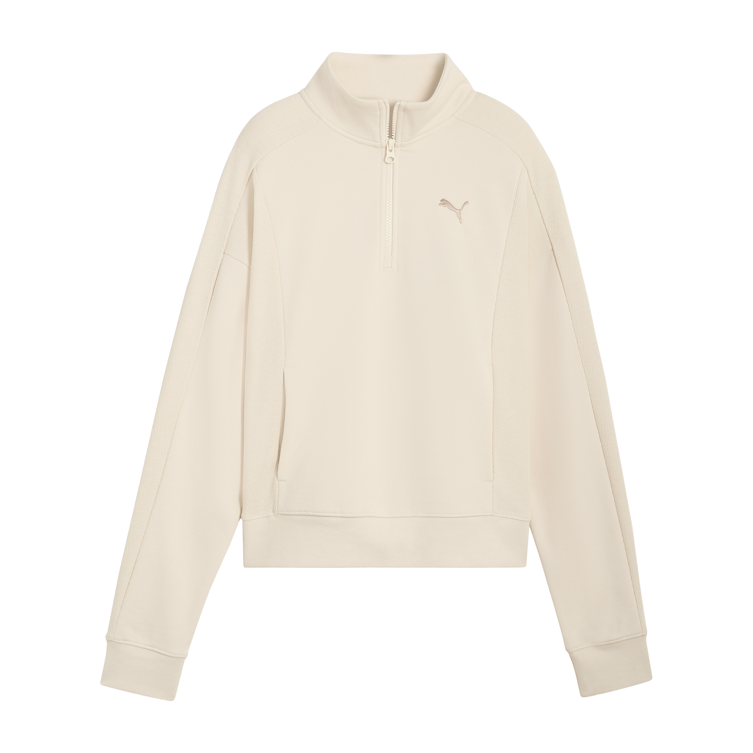 Womens Puma Class Relaxed Half-Zip Sweatshirts
