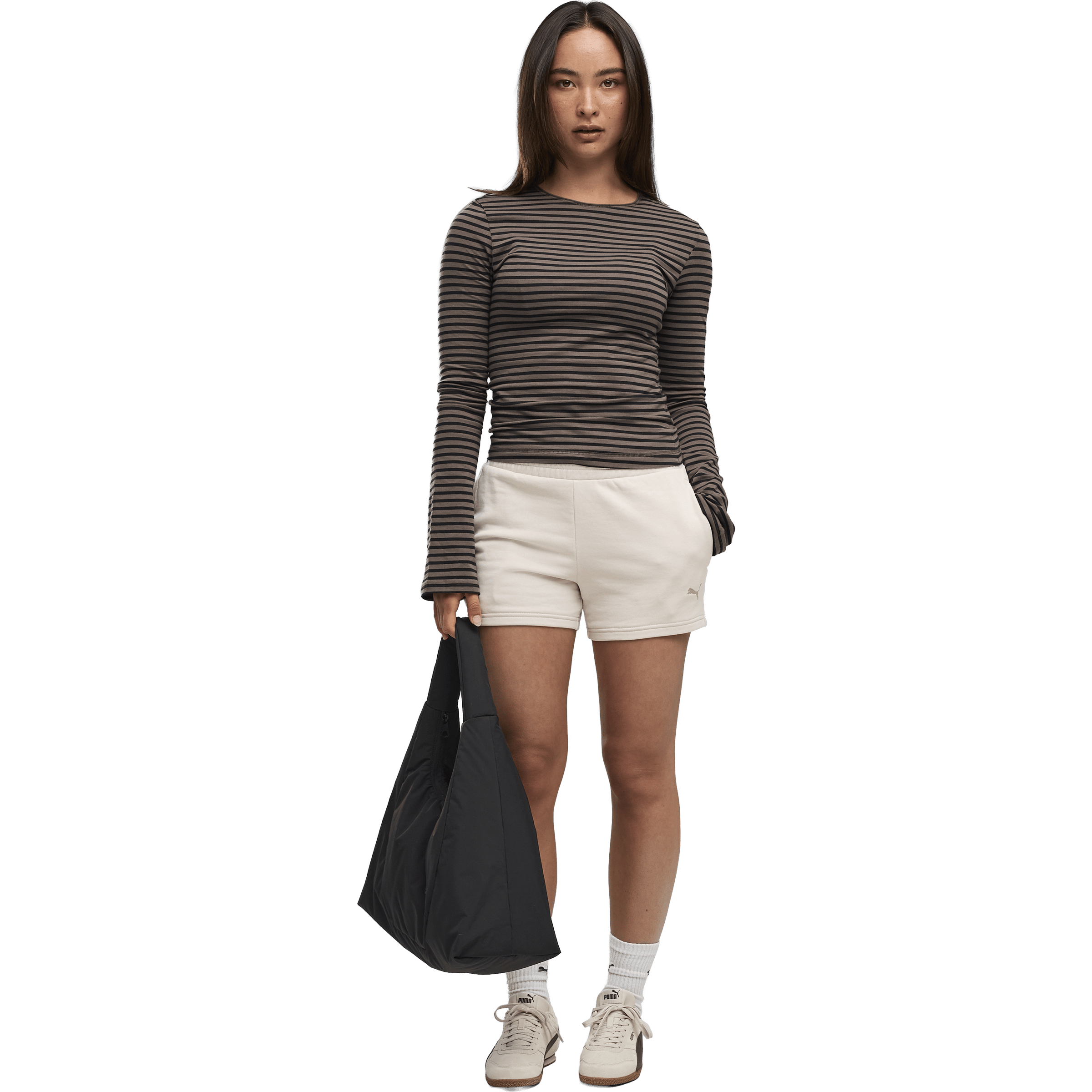 Womens Puma Essentials Cat Logo (4") Shorts