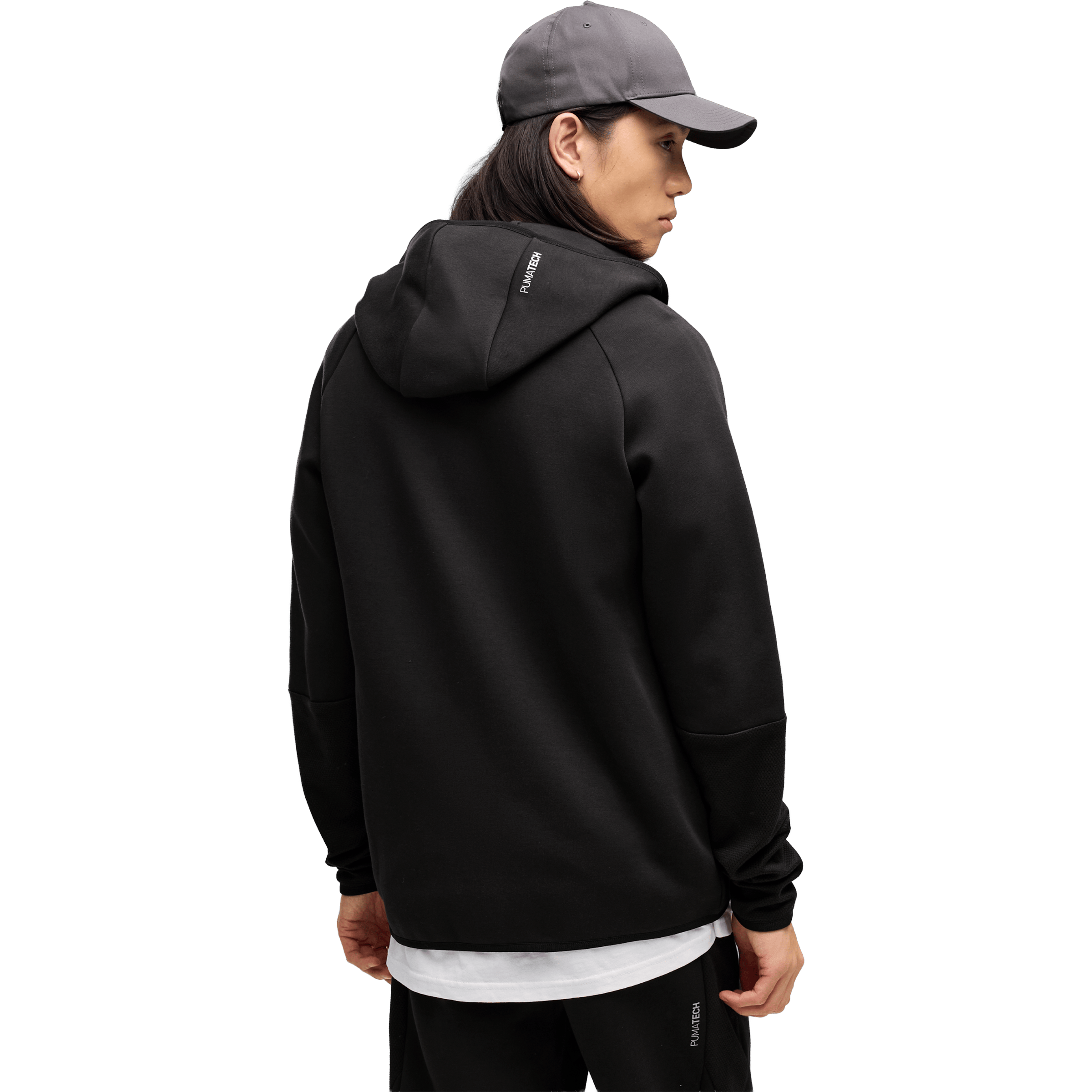 Mens Puma PUMATECH Elevated Full Zip Hoodie
