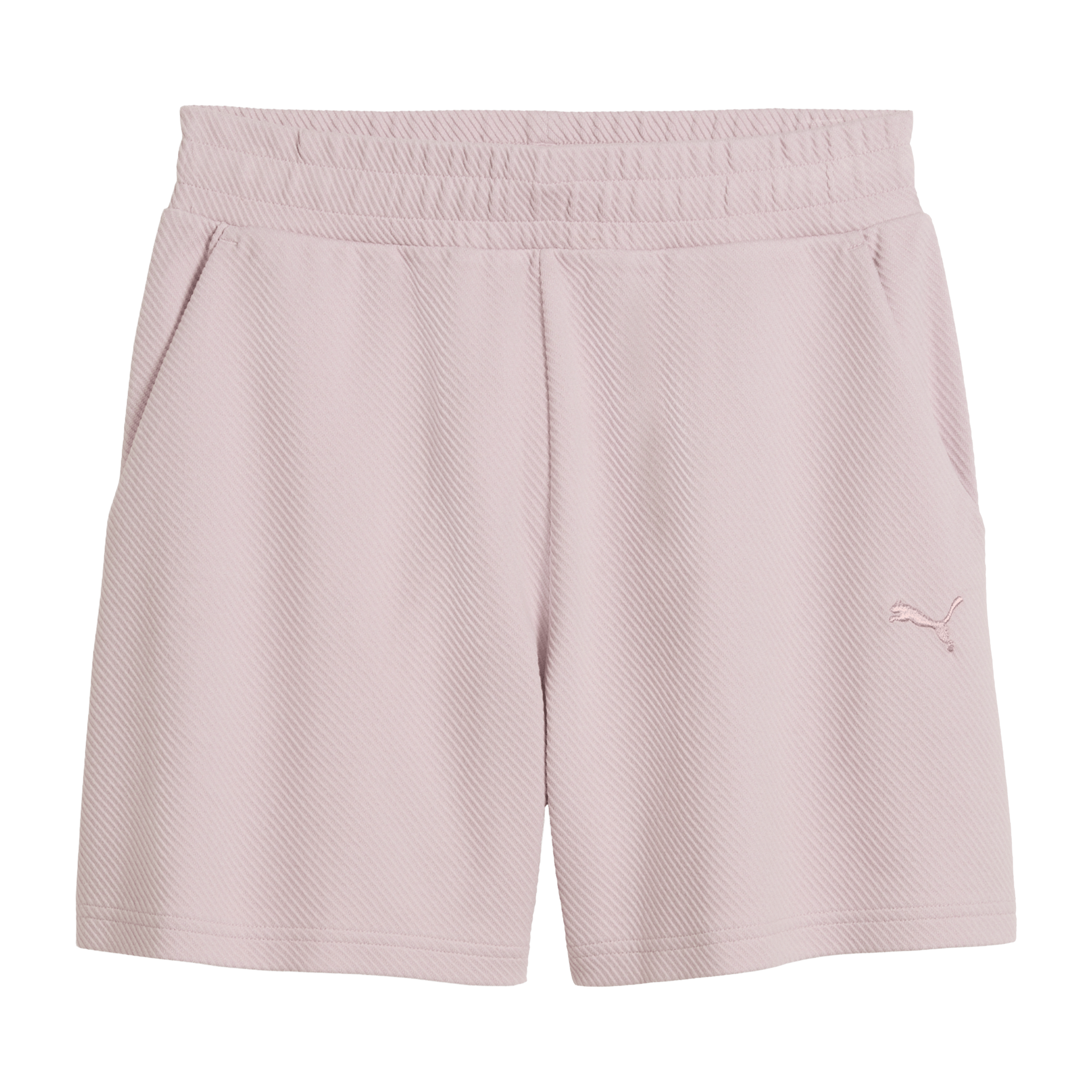 Womens Puma Essentials Elevated High-Rise Shorts