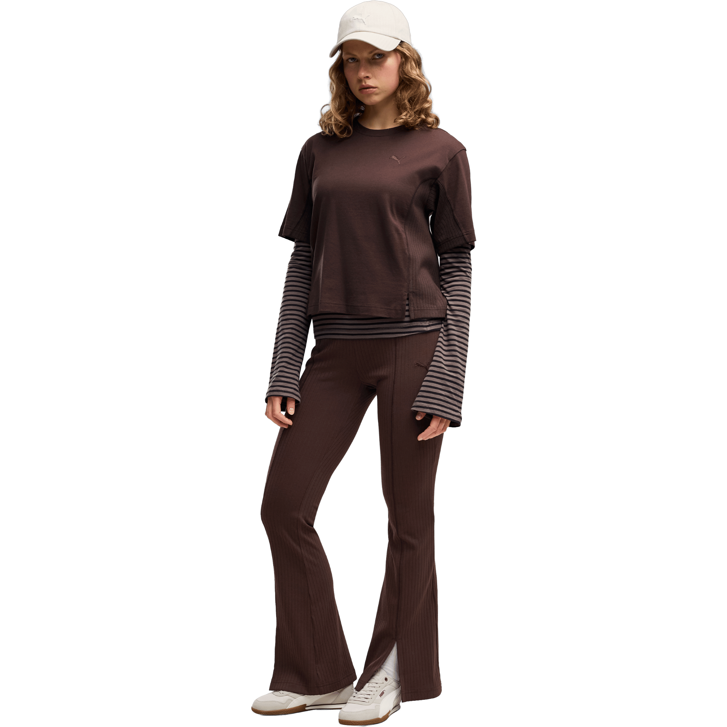 Womens Puma  Flared Leggings