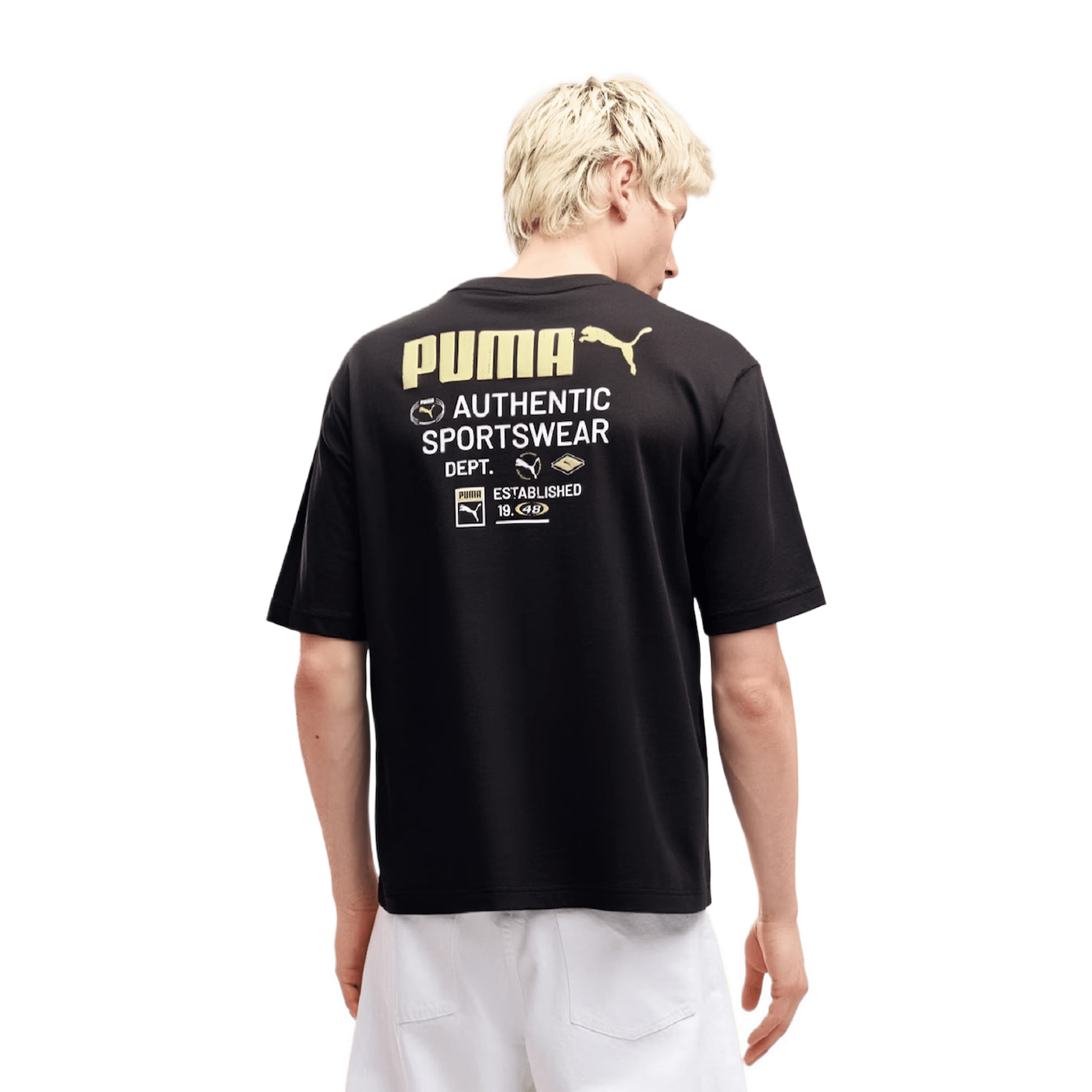 Mens Puma Graphics Boxy Utility Tee