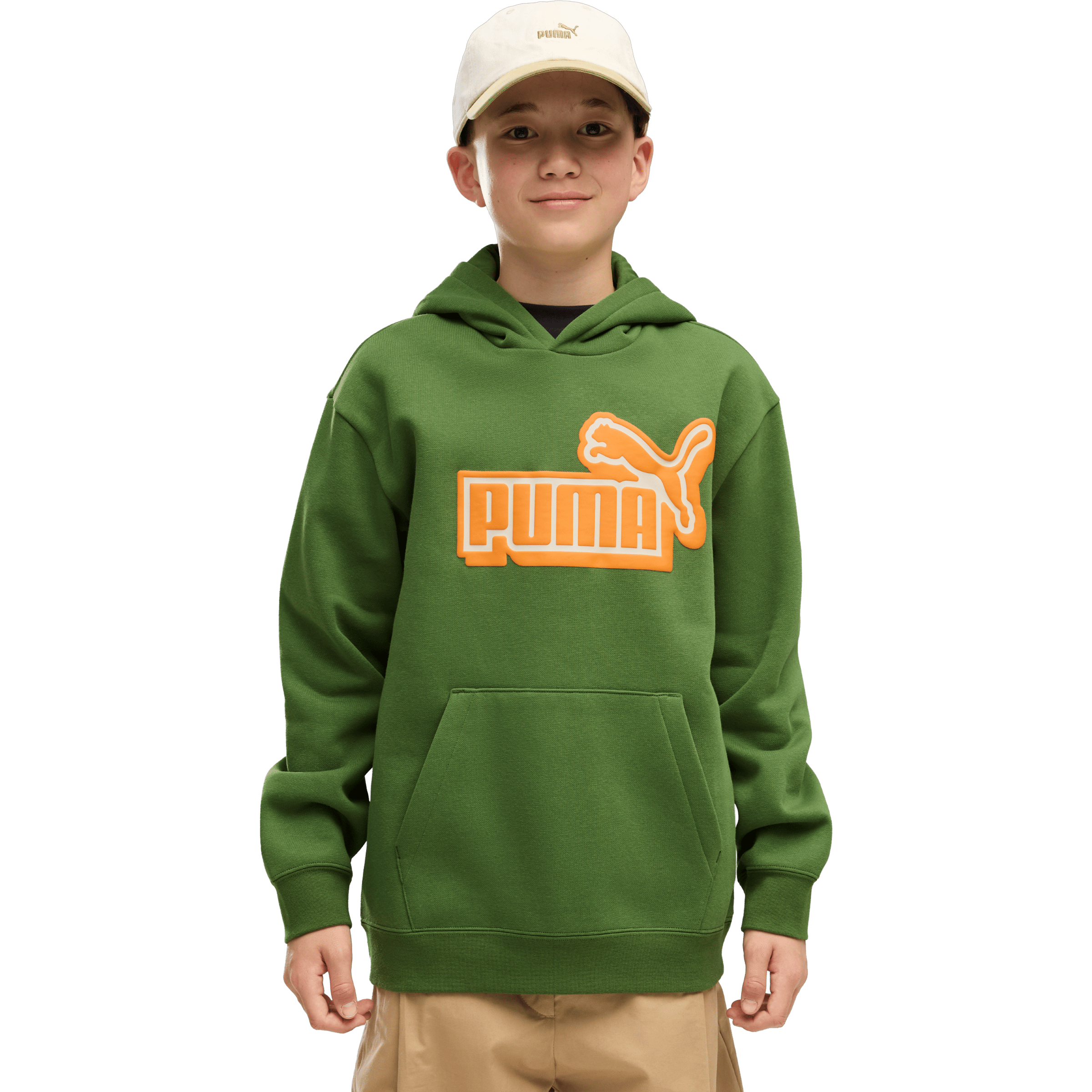 Kids Puma Essential Logo Lab Relexad Fleece Hoodie