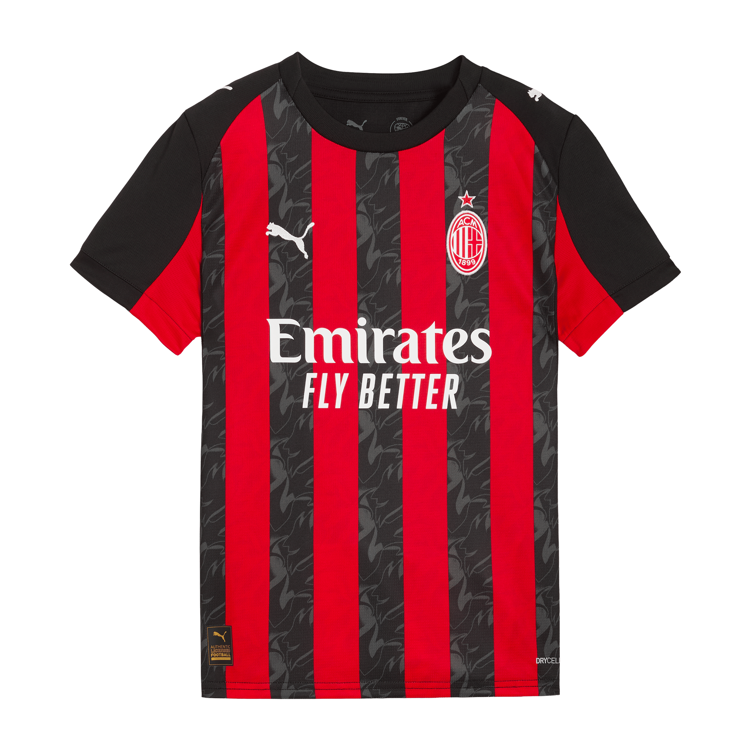 Kids Puma AC Milan 25/26 Home Replica Football Jersey