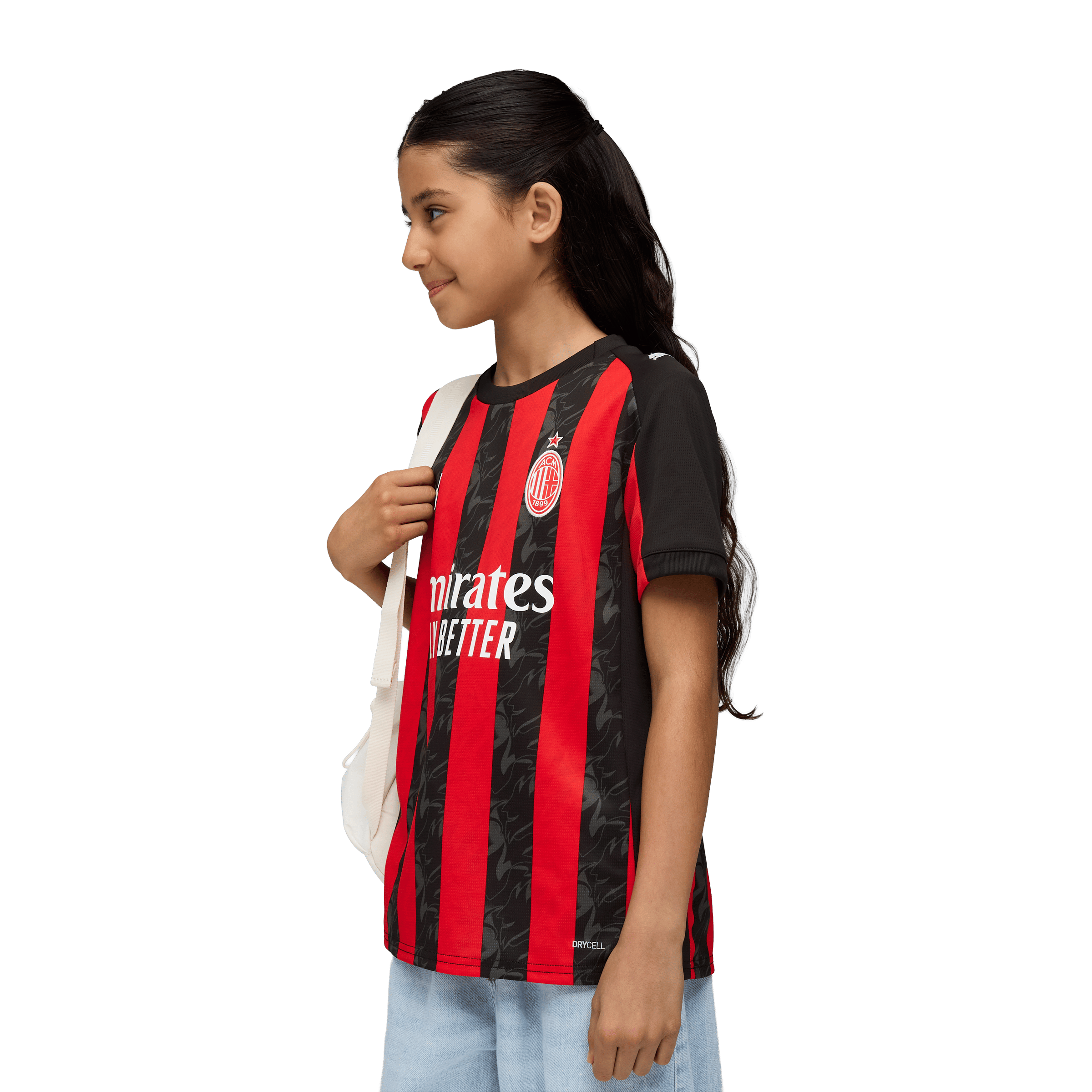 Kids Puma AC Milan 25/26 Home Replica Football Jersey