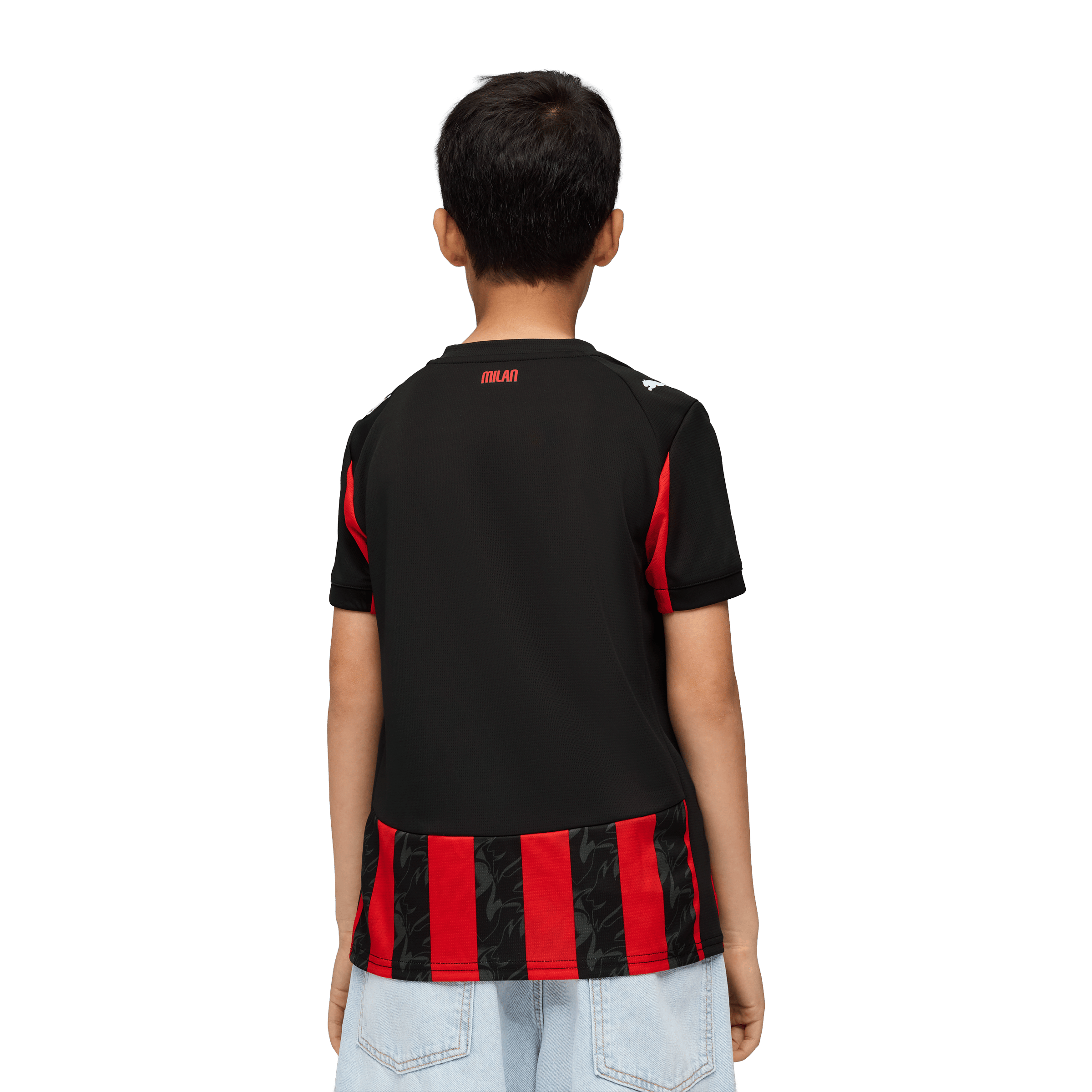 Kids Puma AC Milan 25/26 Home Replica Football Jersey