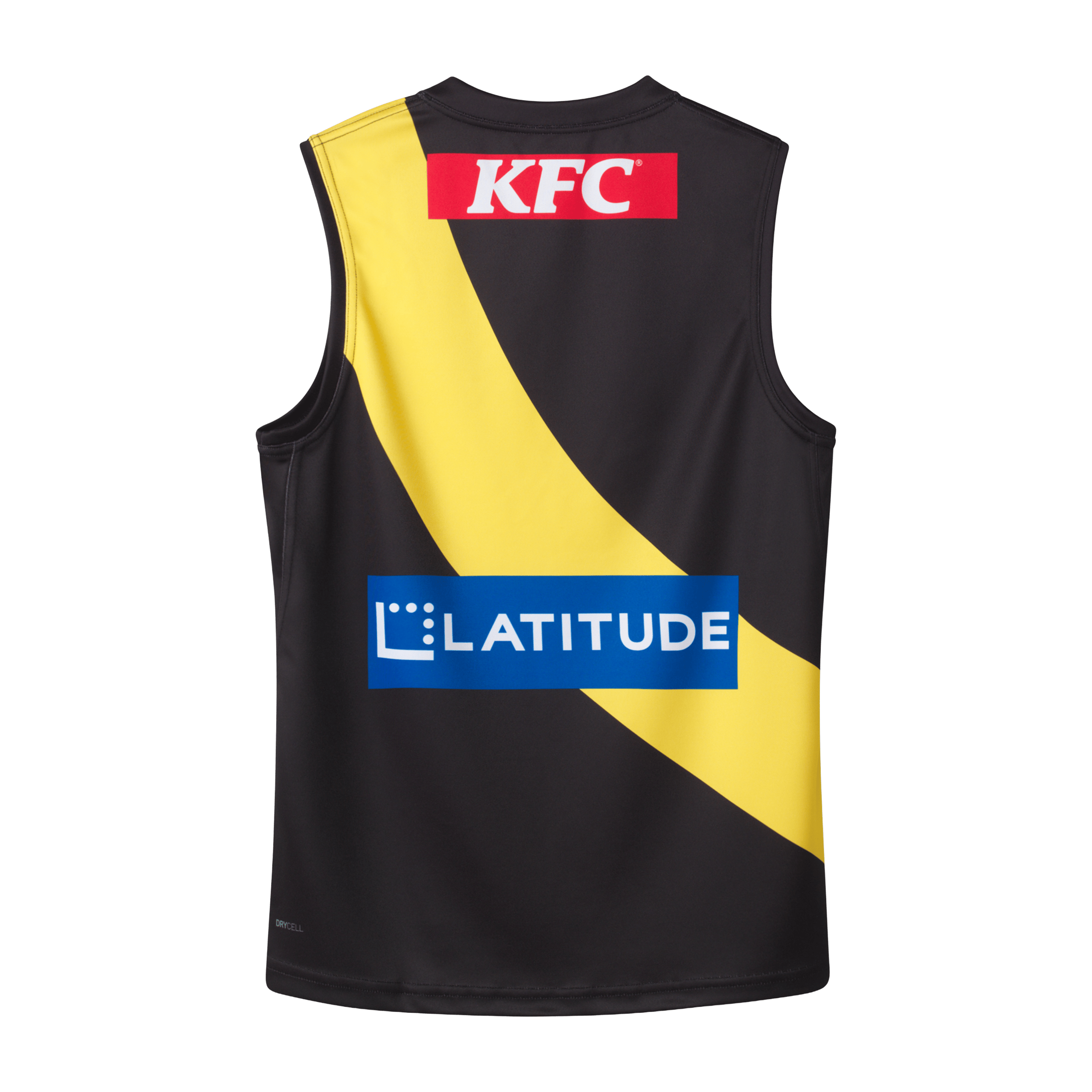 Mens Puma AFL Richmond Tigers 2025 Authentic Home Guernsey