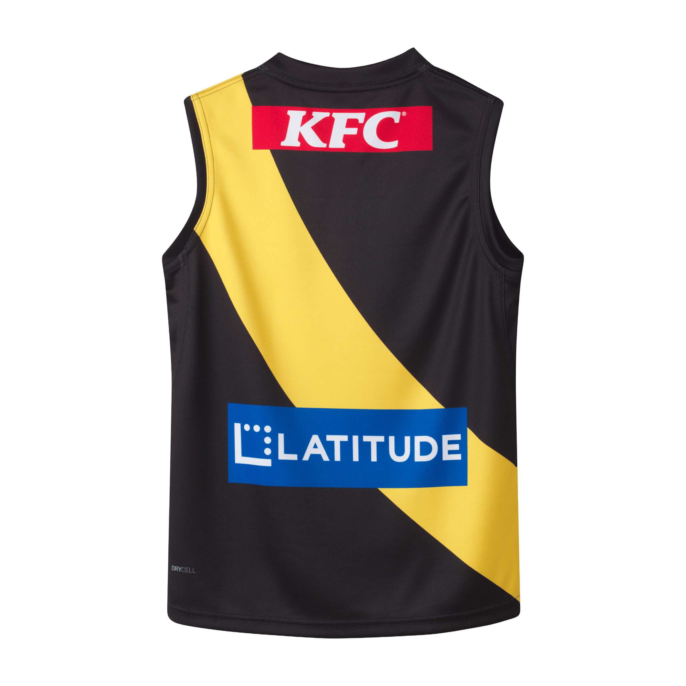Kids Puma AFL Richmond Tigers 2025 Authentic Home Guernsey