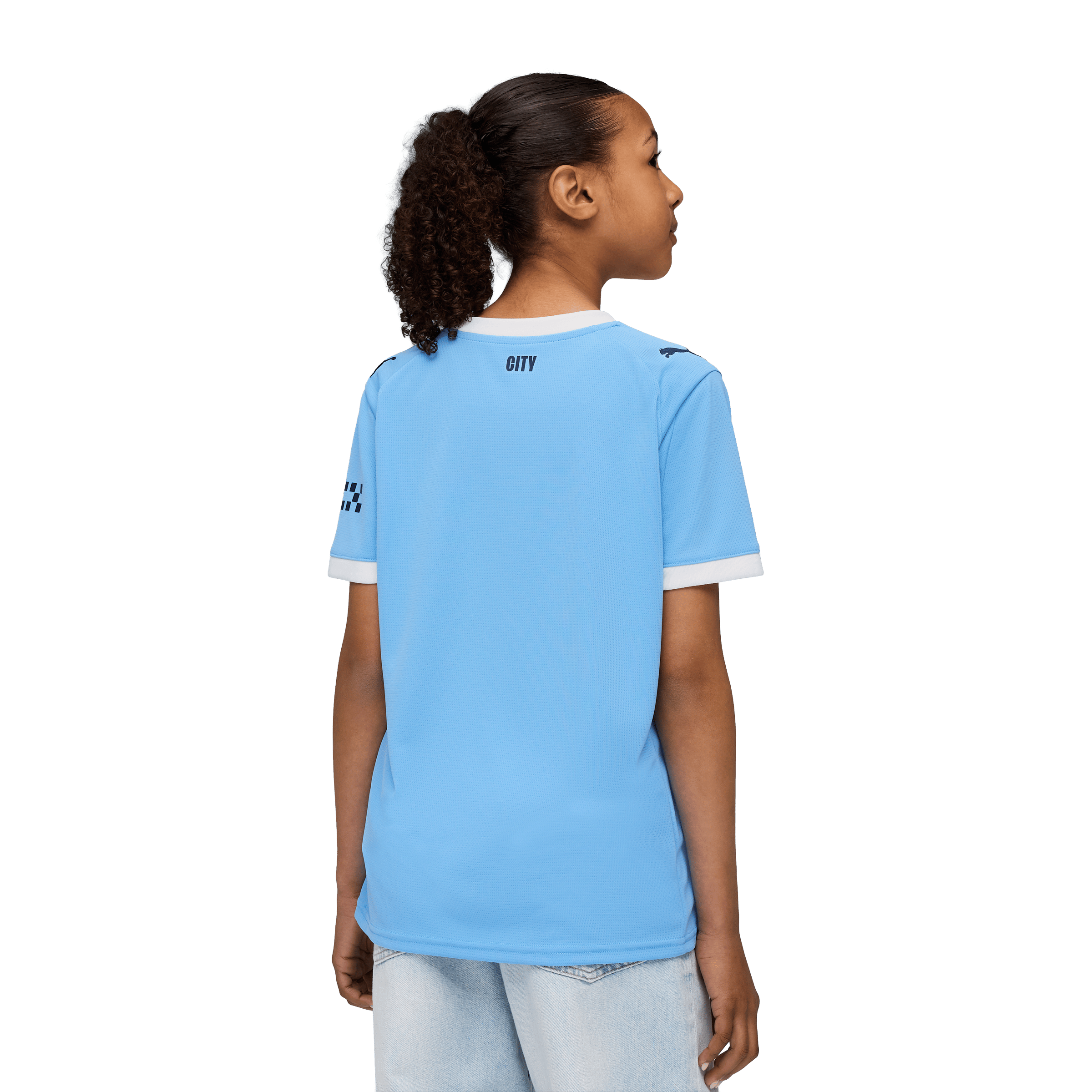 Kids Puma Manchester City 25/26 Home Replica Football Jersey