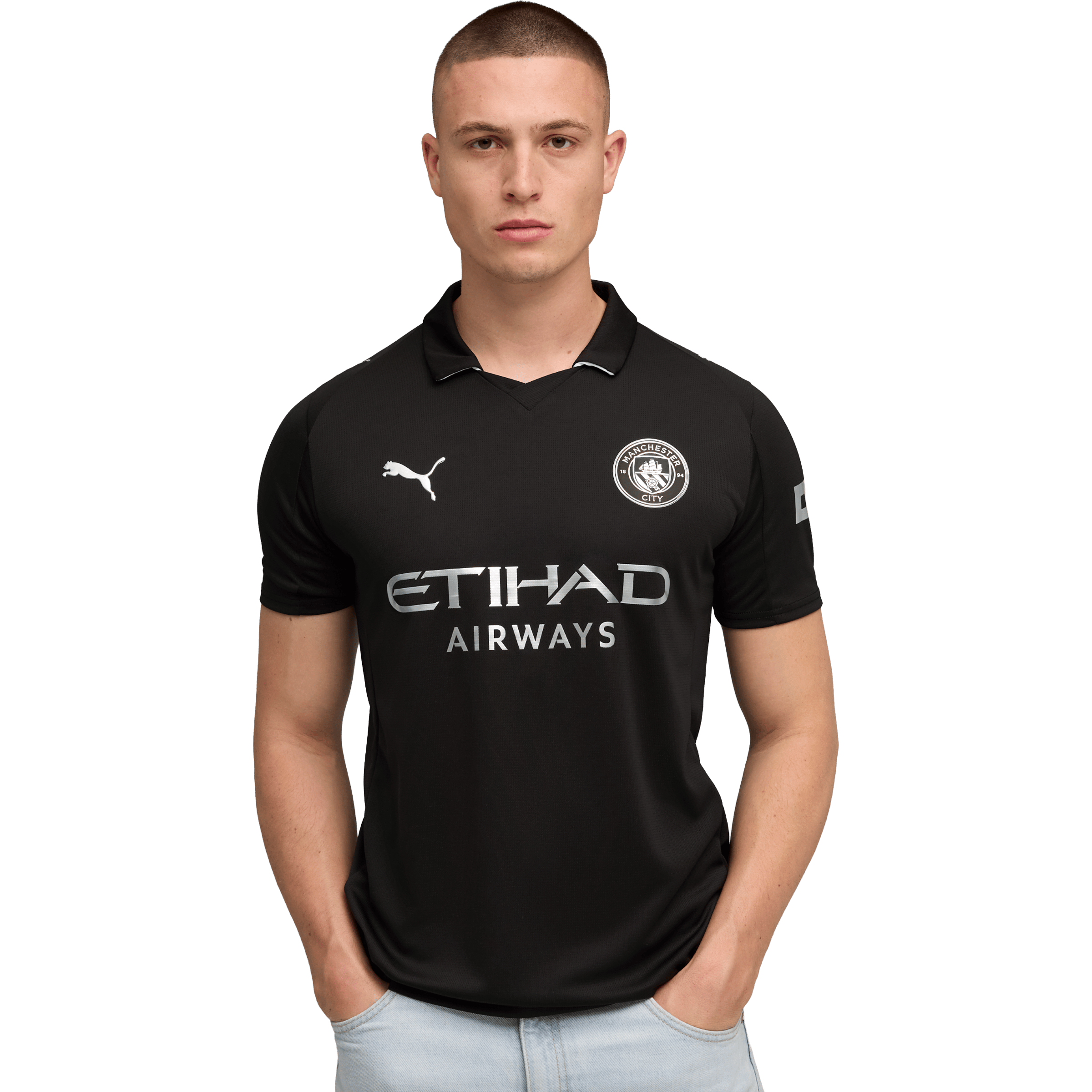 Mens Puma Manchester City 25/26 Away Replica Football Jersey