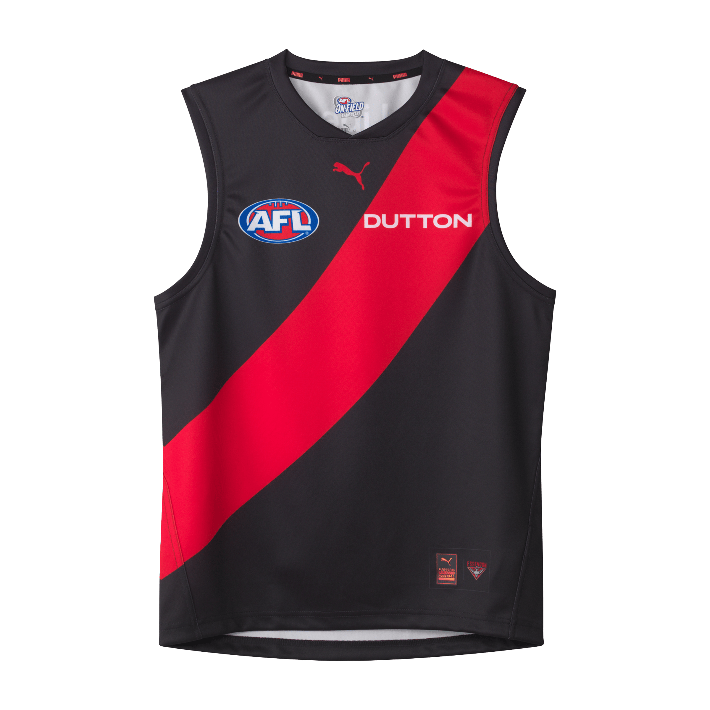 Mens Puma AFL Essendon Bombers 2025 Replica Home Guernsey