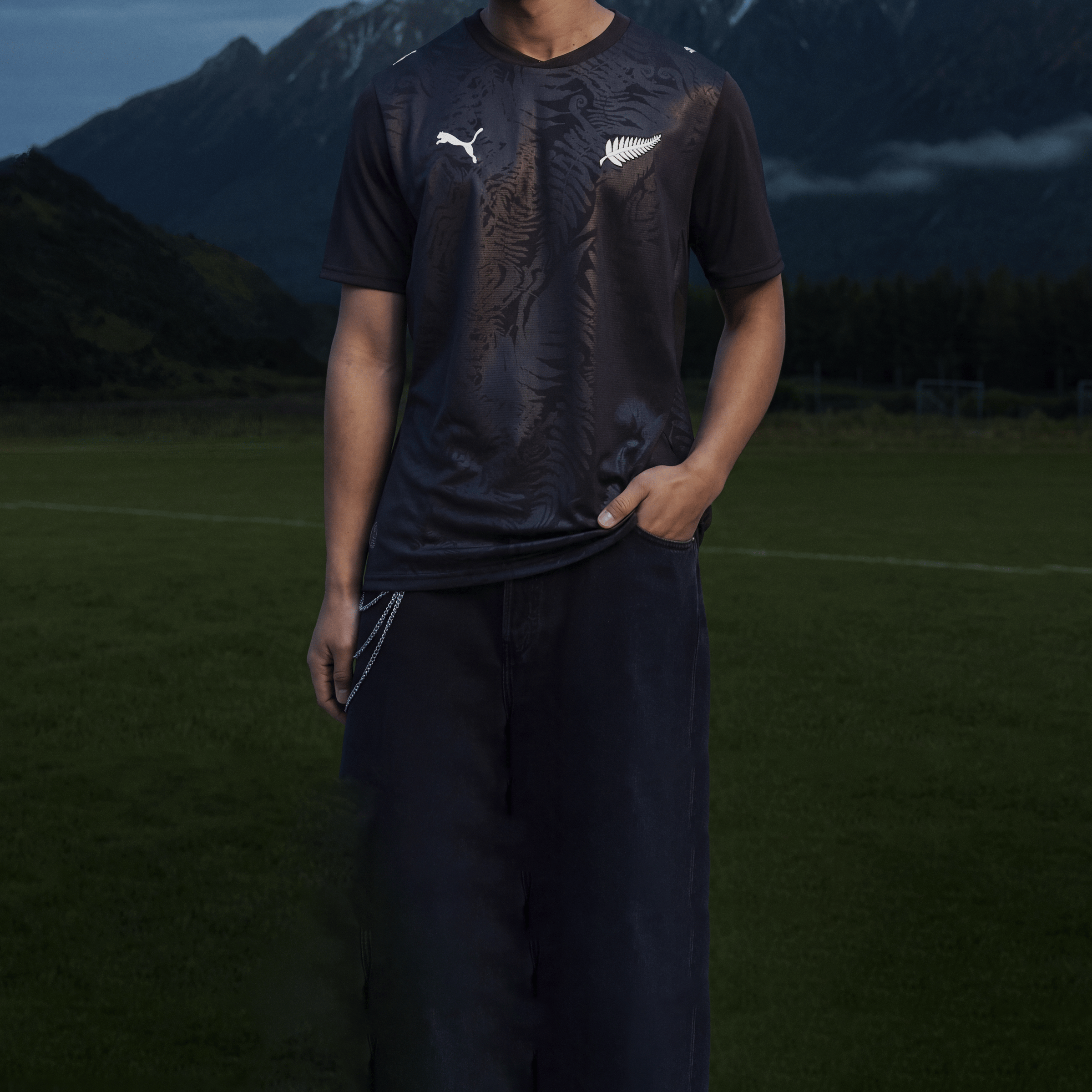 Unisex Puma New Zealand 2026 Home Replica Football Jersey