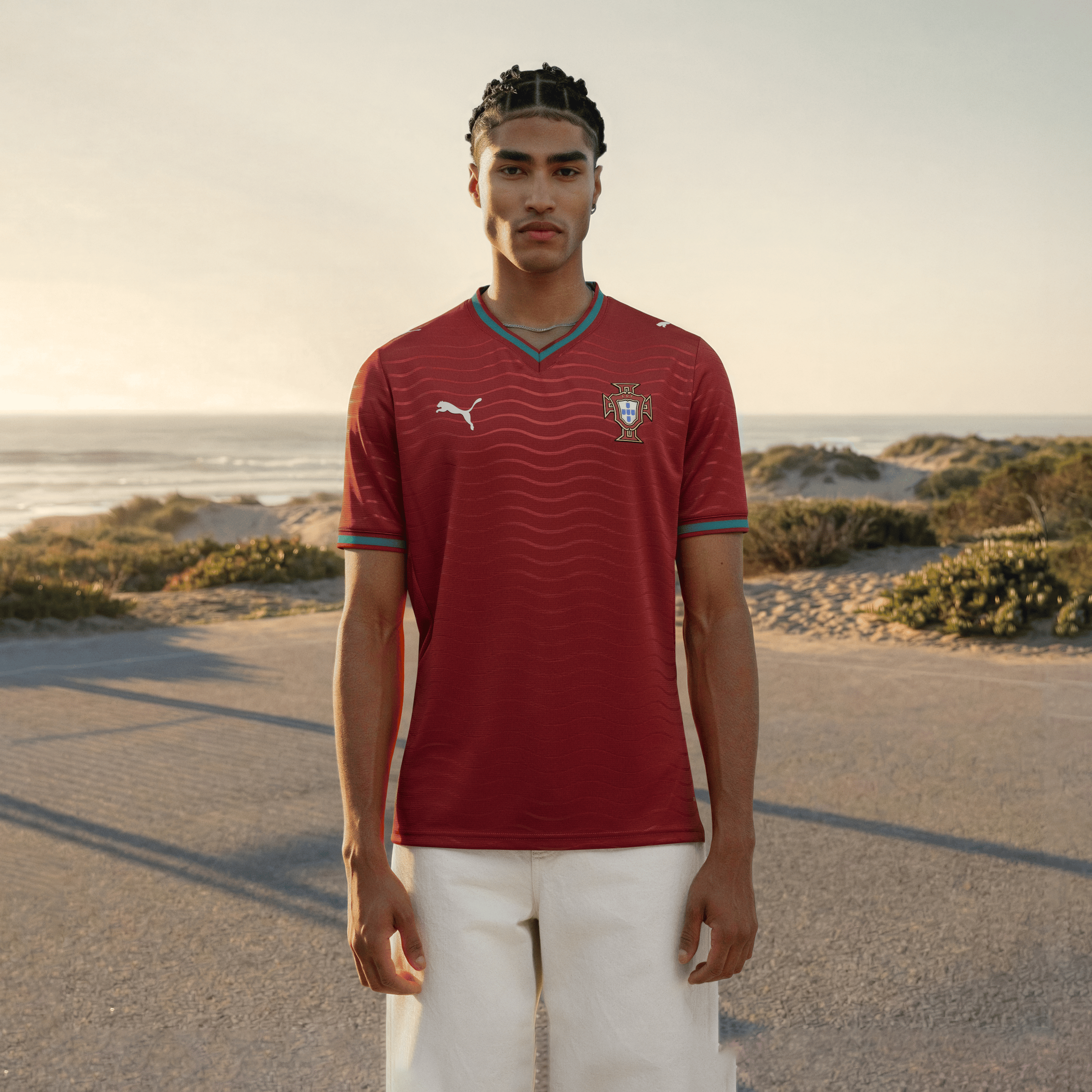 Unisex Puma Portugal 2026 Home Replica Football Jersey