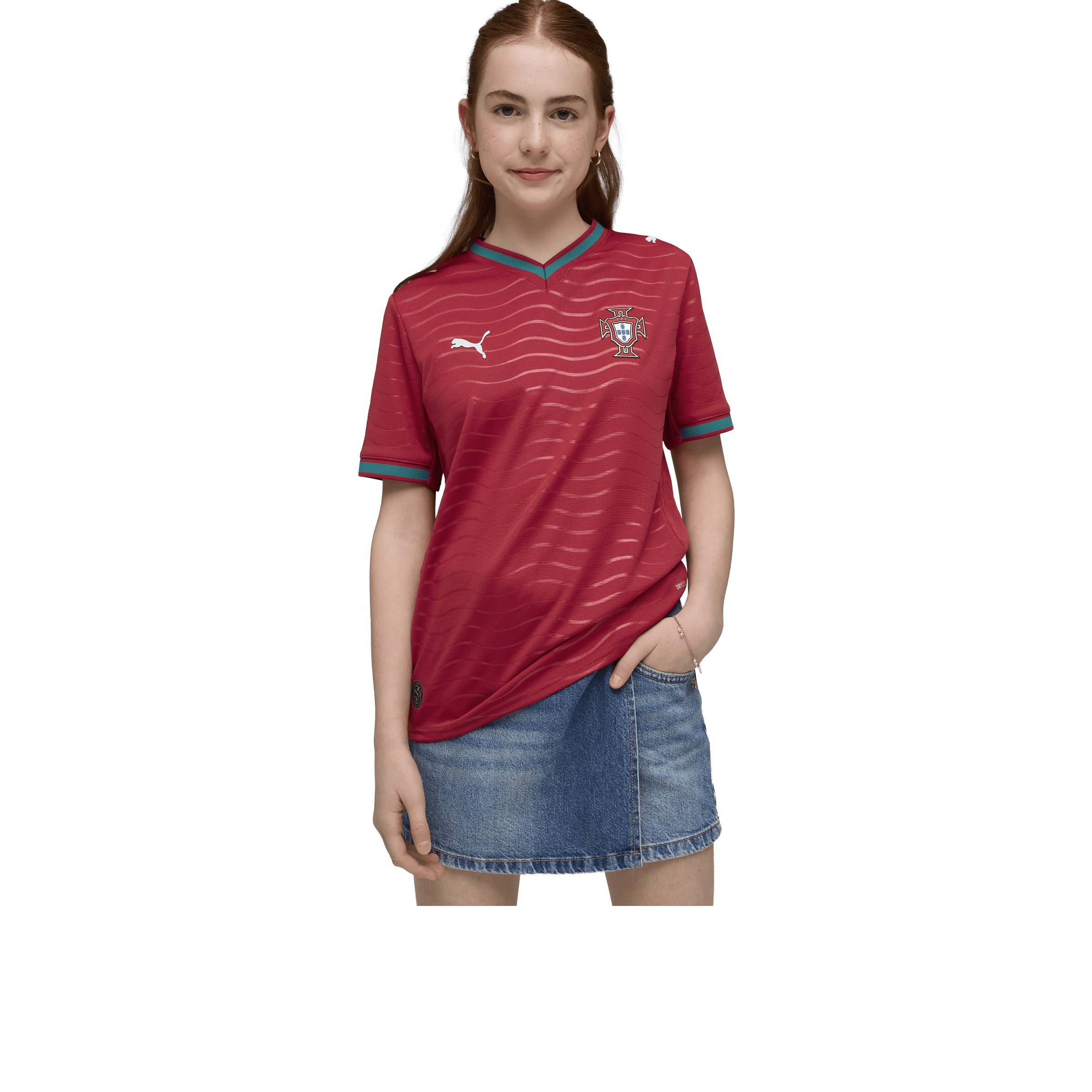 Kids Puma Portugal 2026 Home Replica Football Jersey
