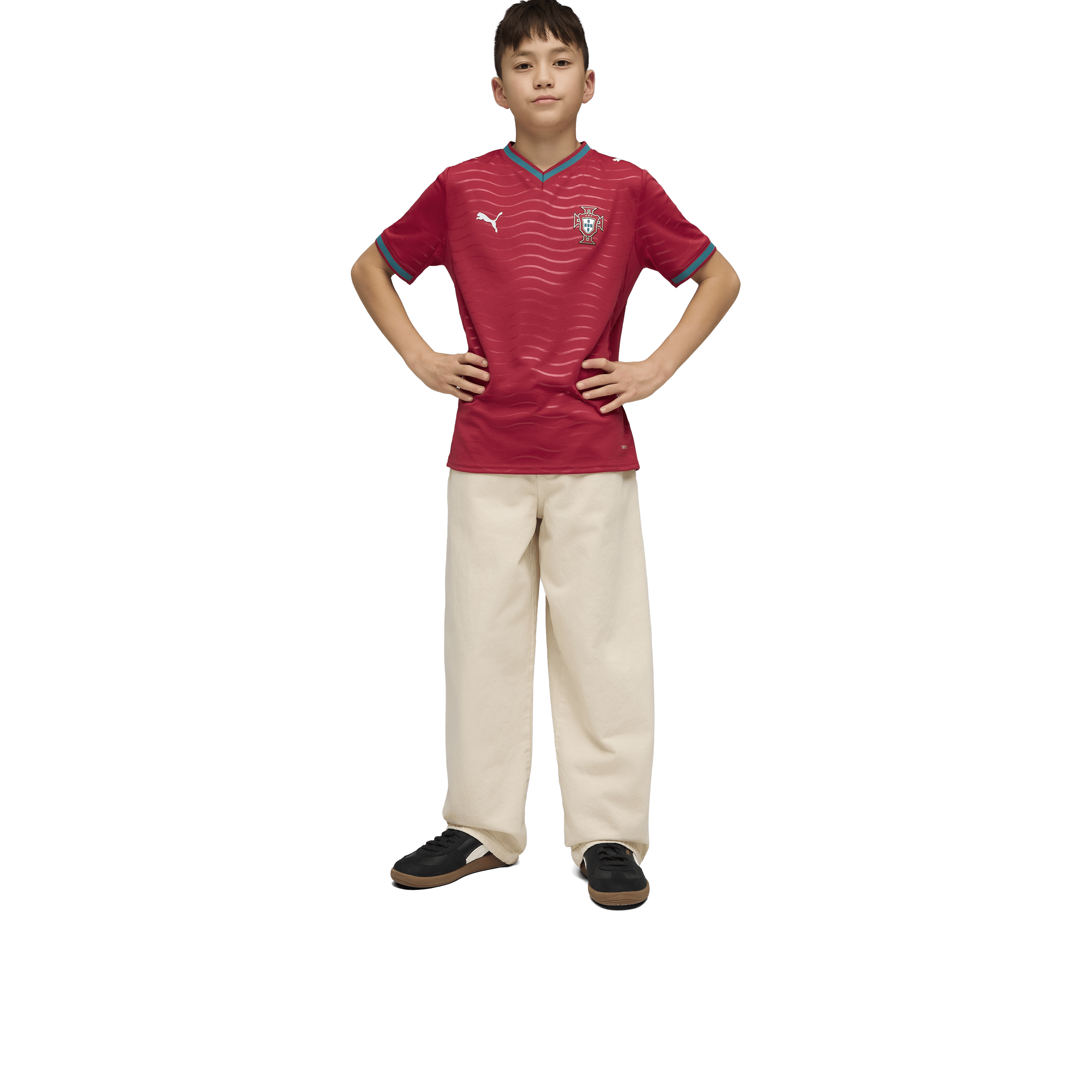 Kids Puma Portugal 2026 Home Replica Football Jersey