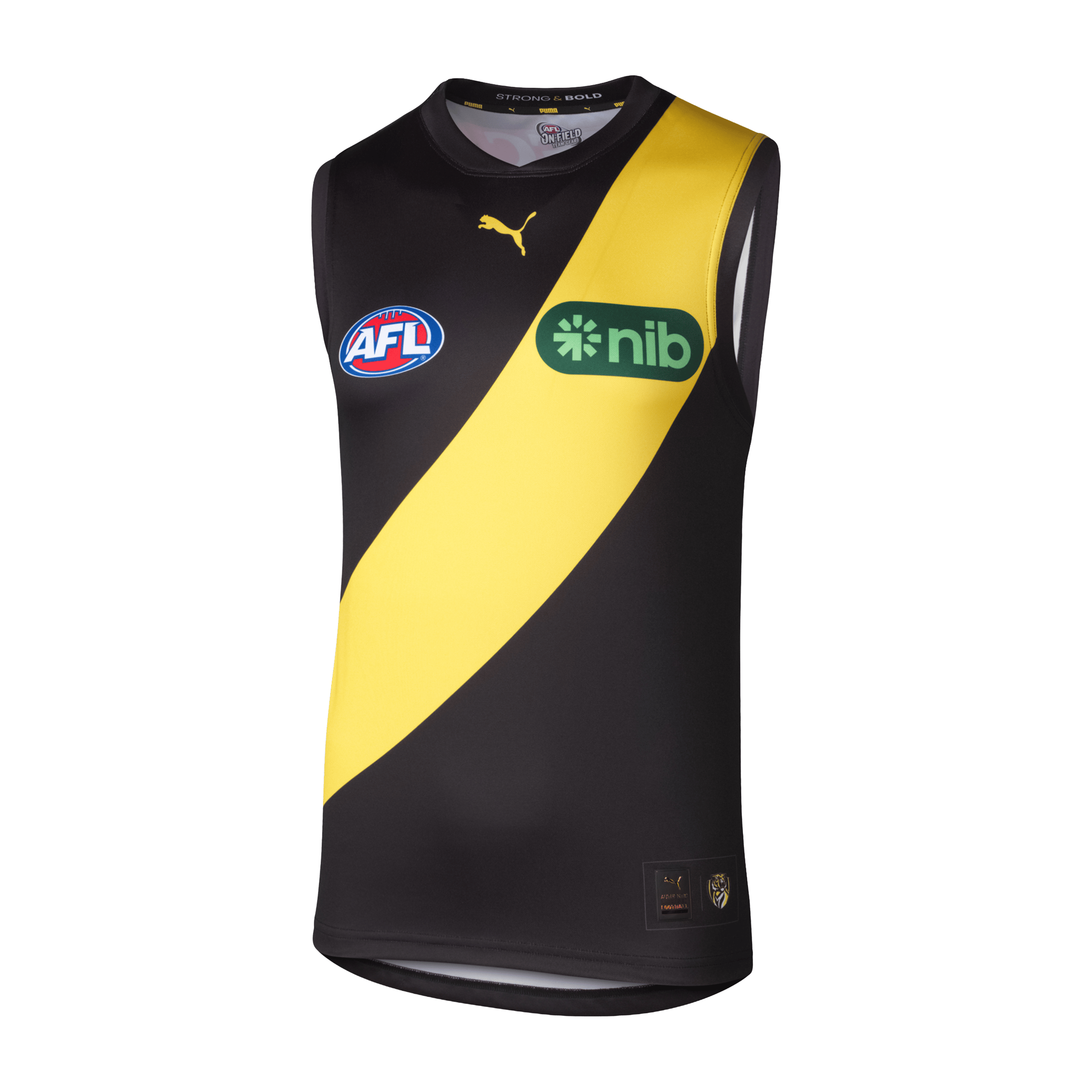 Mens Puma AFL Richmond Tigers 2026 Replica Home Jersey