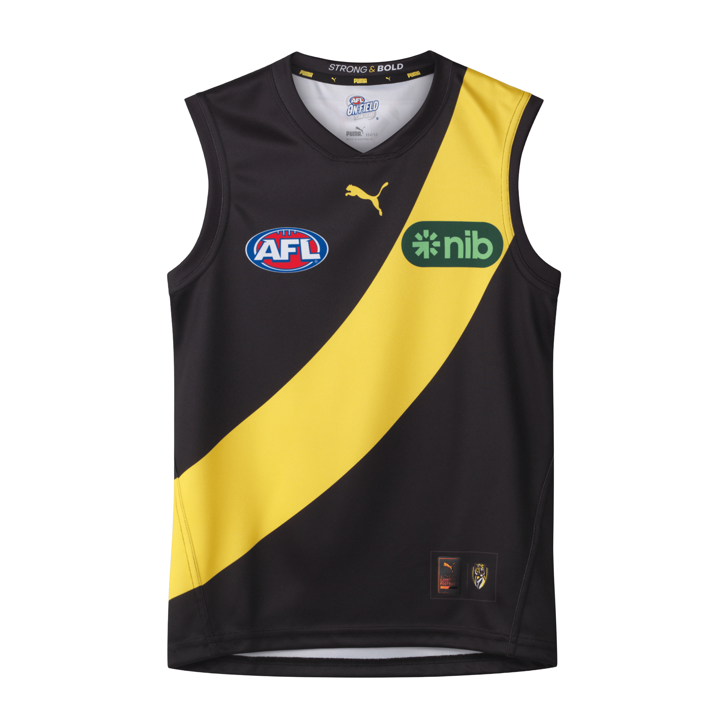 Kids Puma AFL Richmond Tigers 2026 Replica Home Jersey
