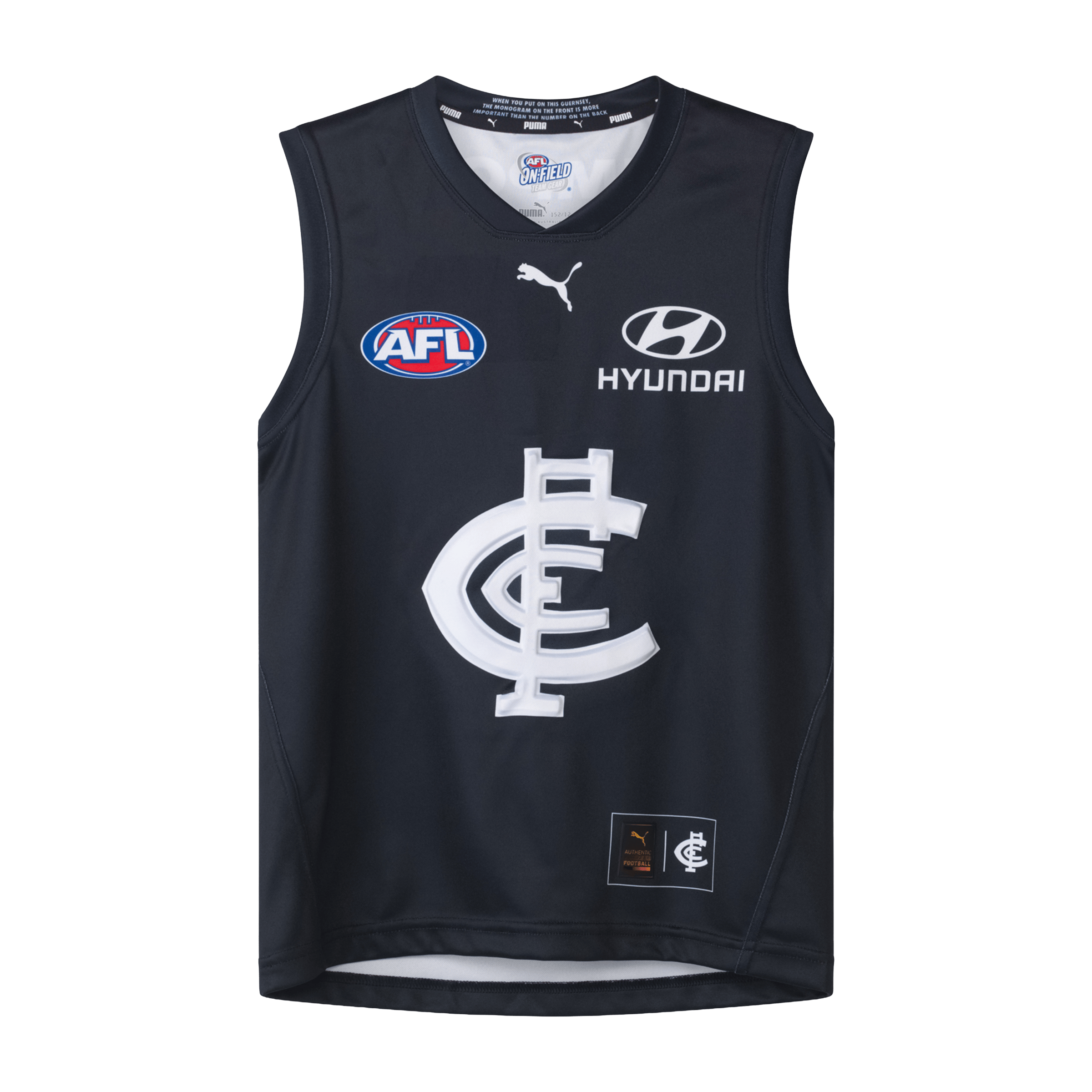 Kids Puma AFL Carlton Blues 2026 Replica Home Guernsey