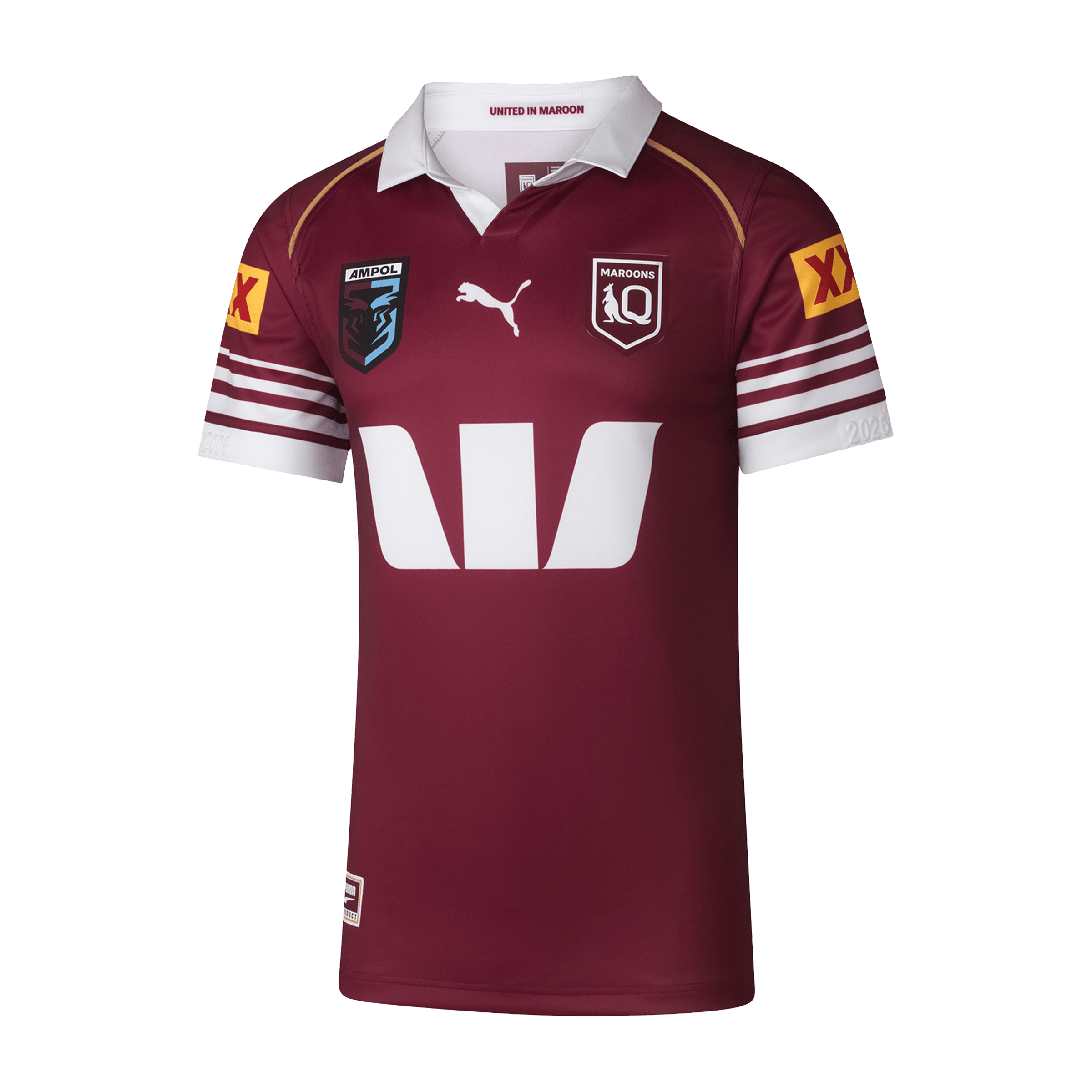 Mens Puma QLD Maroons 26' State of Origin Jersey