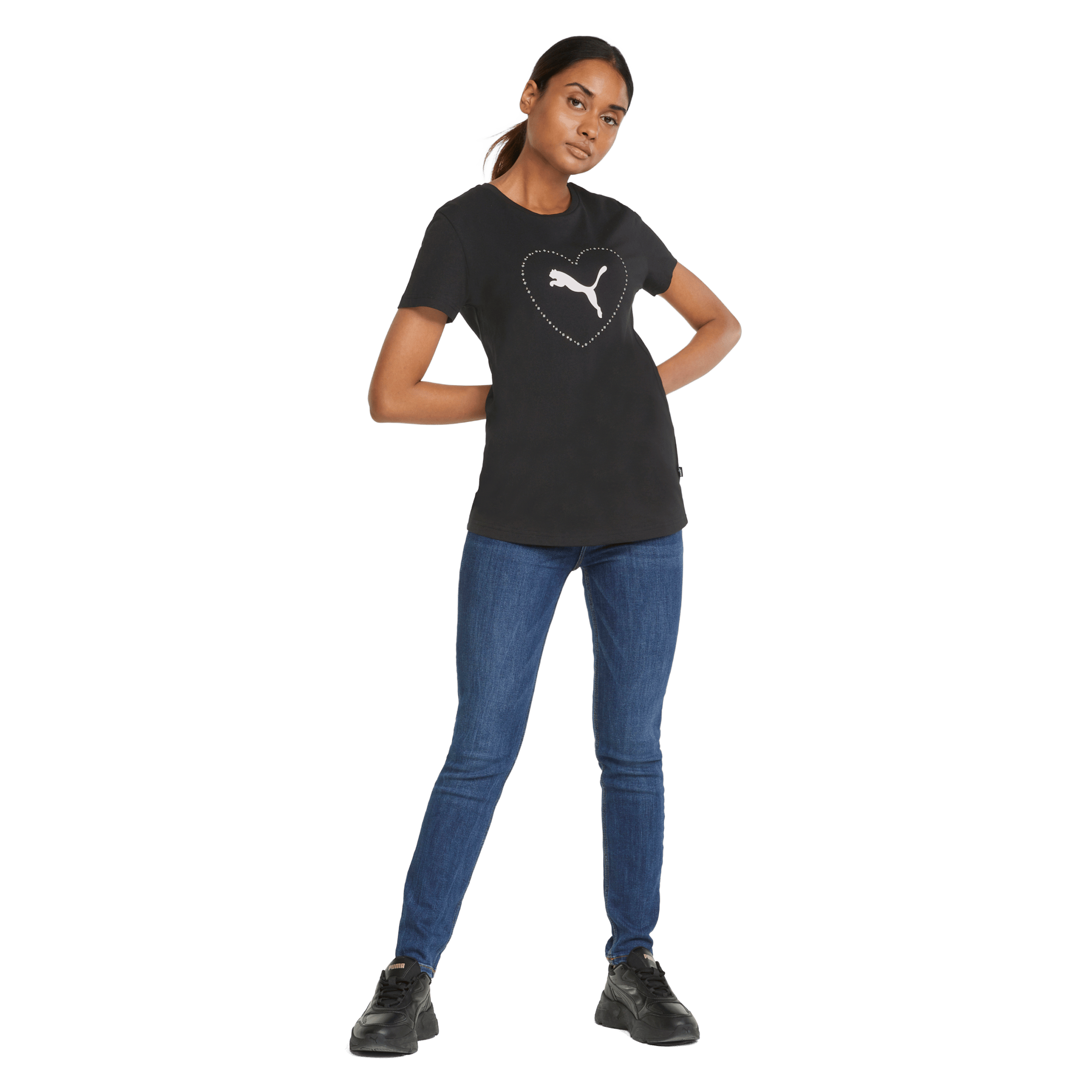 Womens Puma Valentine's Graphic Tee