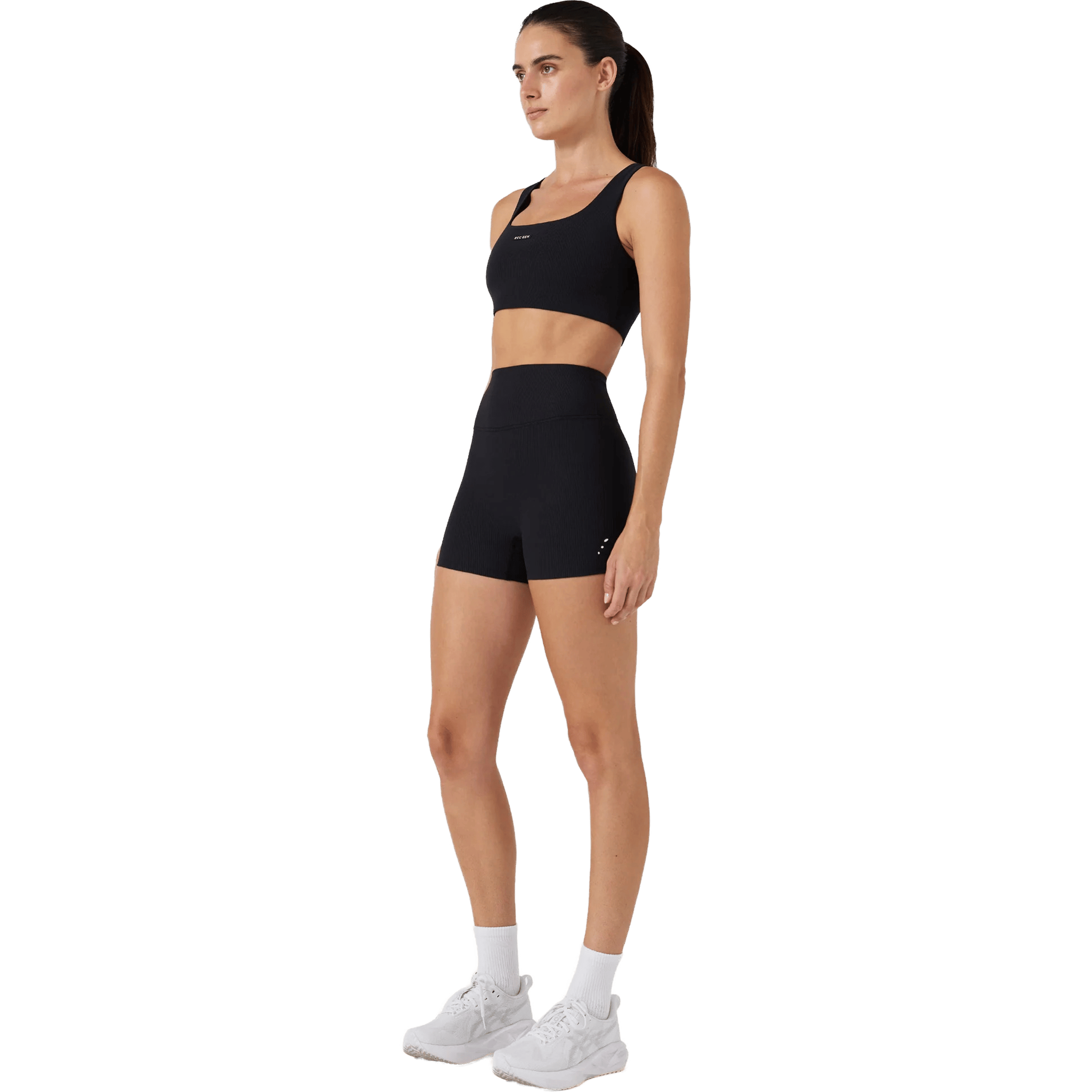 Womens Rec Gen RIBForm Square Crop Top