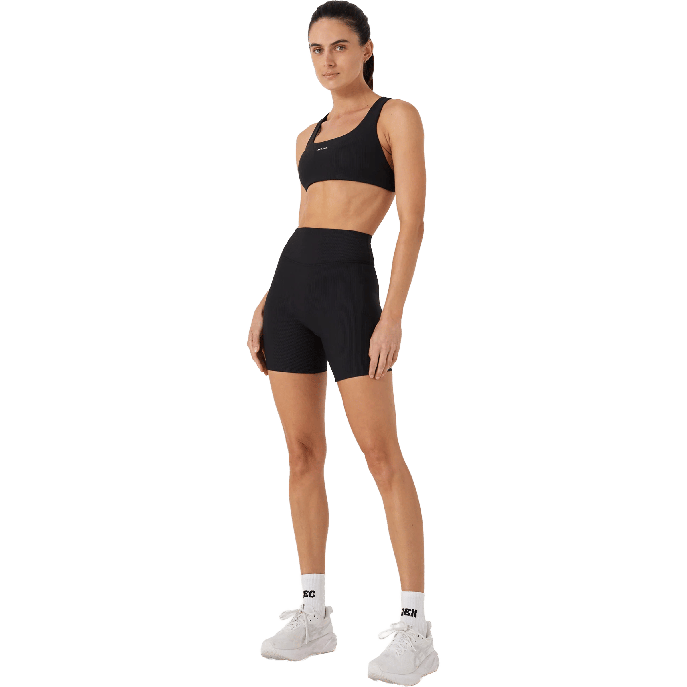 Rec Gen RIBform Merge Crop Sports Bra