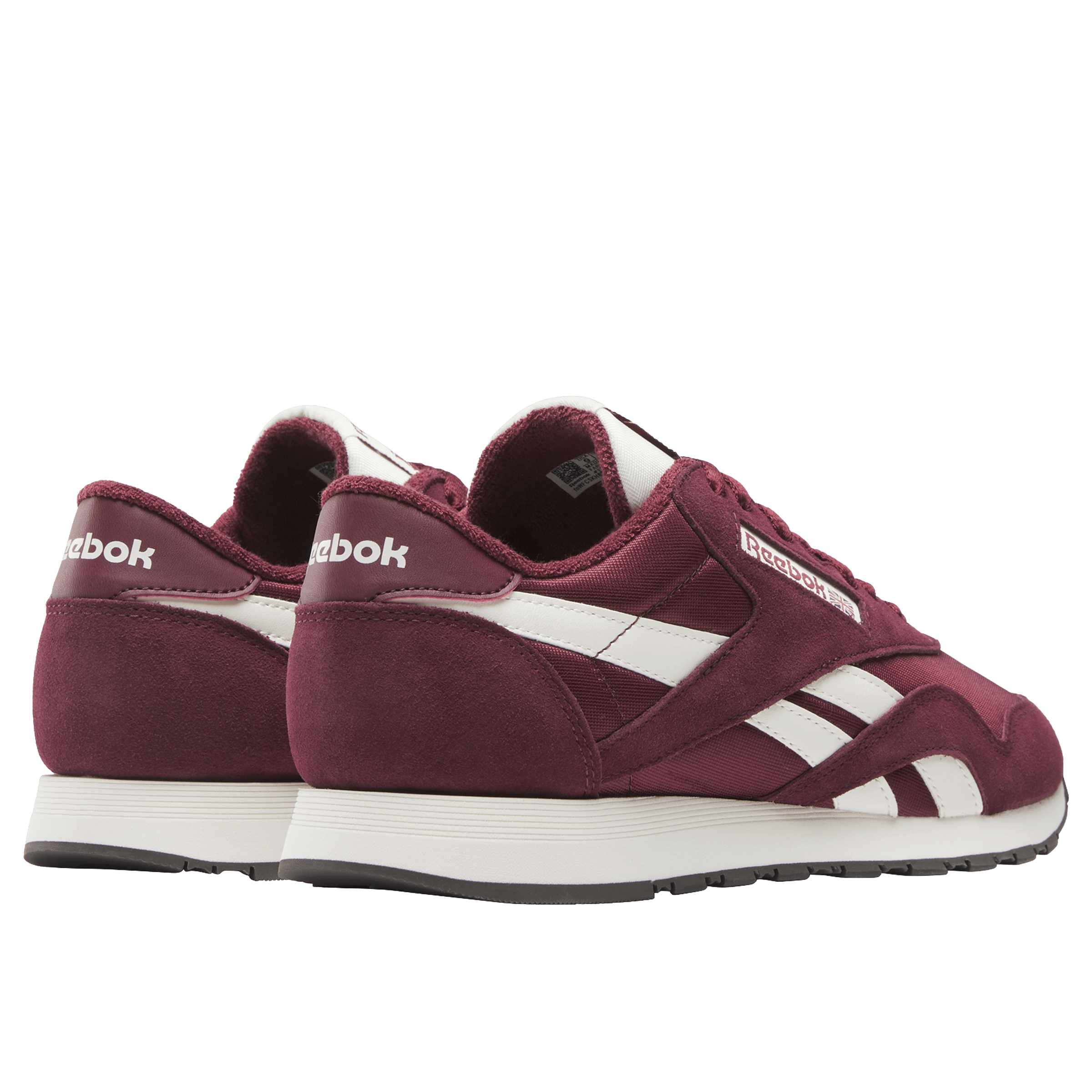 Mens Reebok Classic Nylon Trainers Shoes