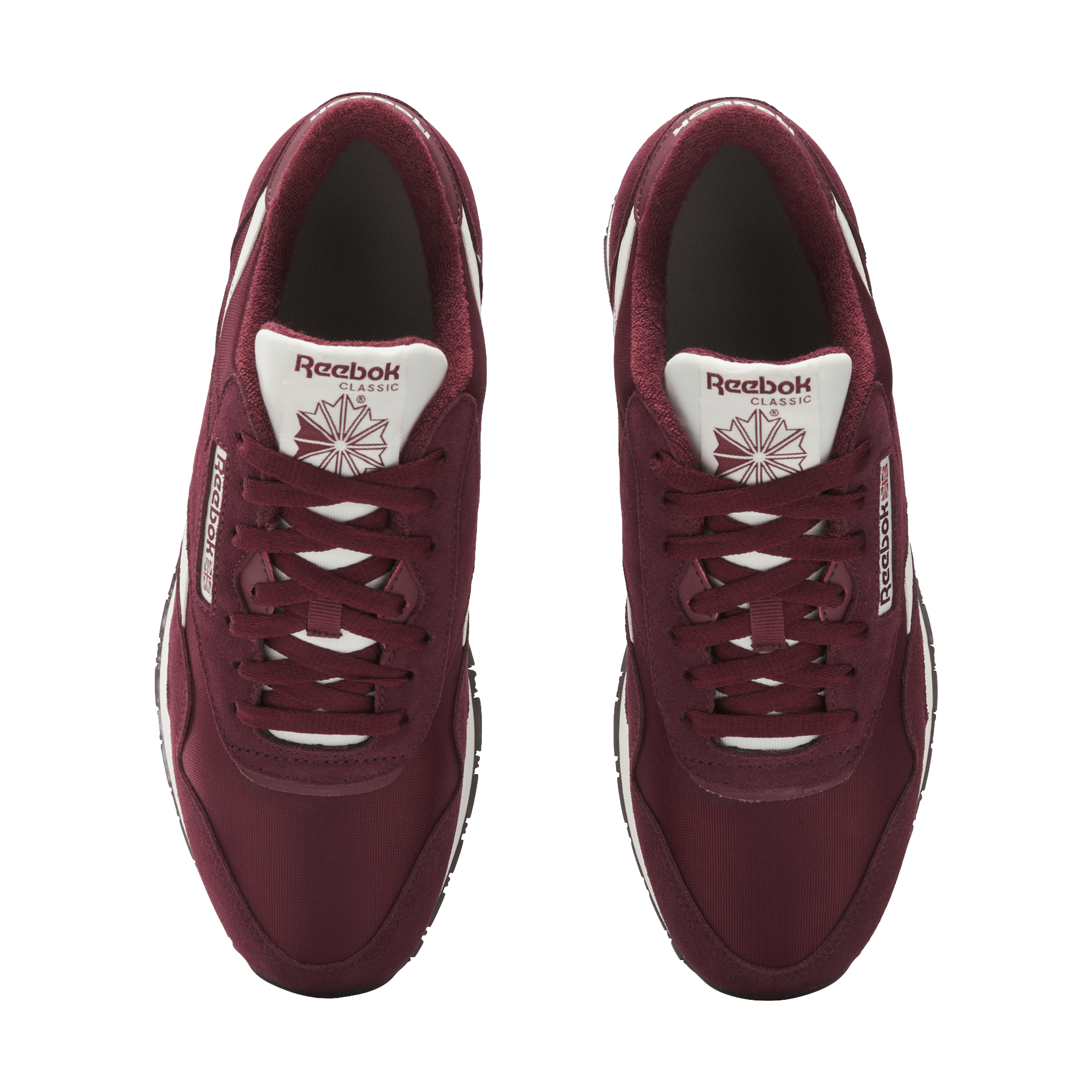 Mens Reebok Classic Nylon Trainers Shoes