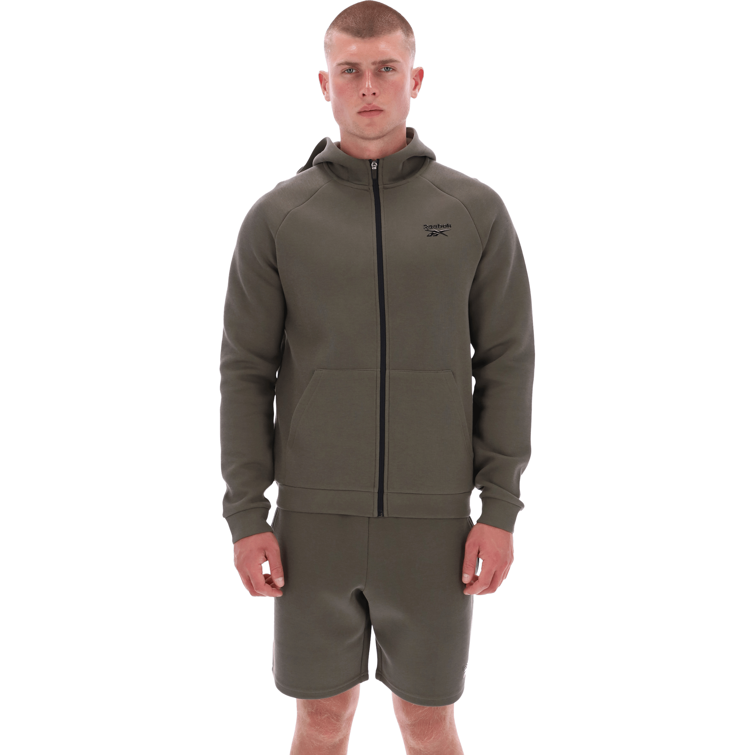 Mens Reebok Core Zip Hoodie