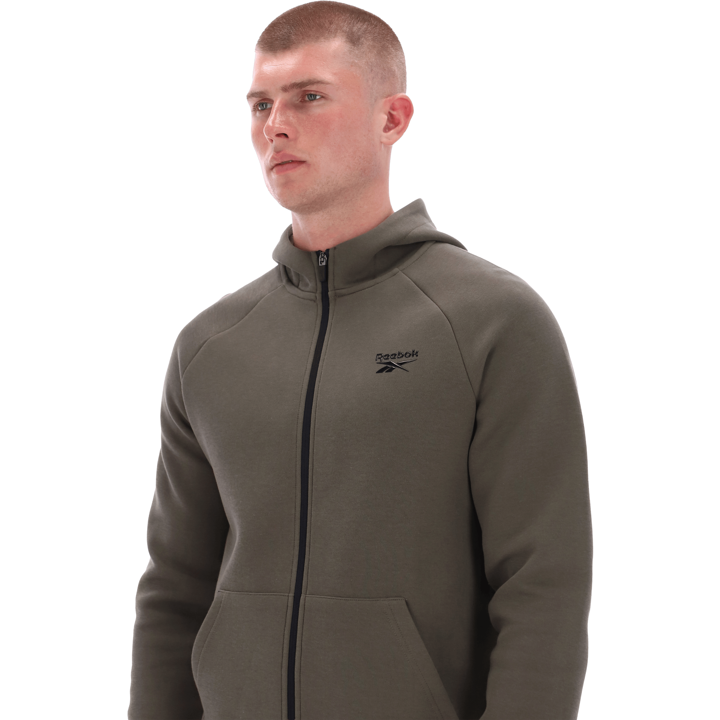 Mens Reebok Core Zip Hoodie