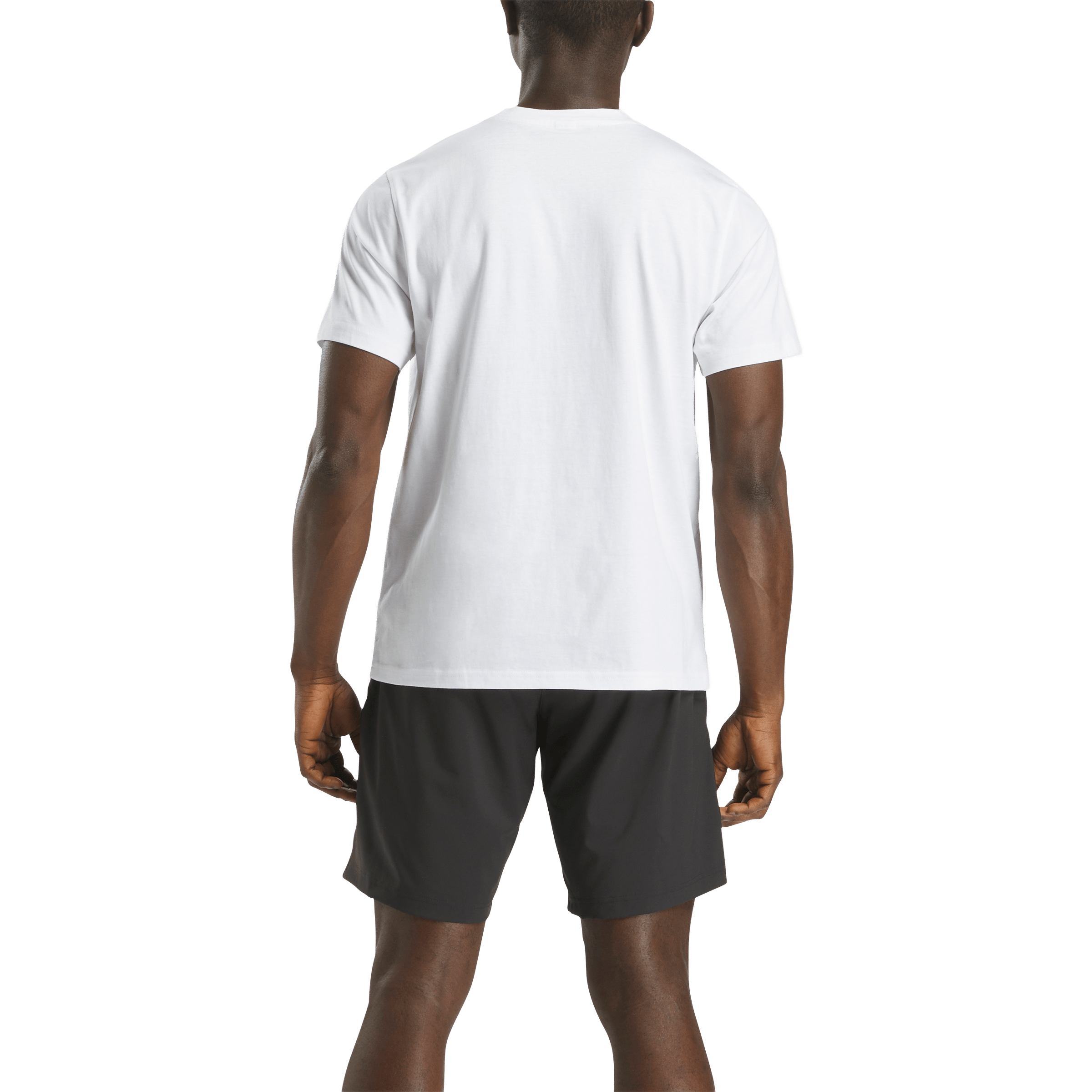 Mens Reebok Big Logo Crew Neck Short Sleeve Tee