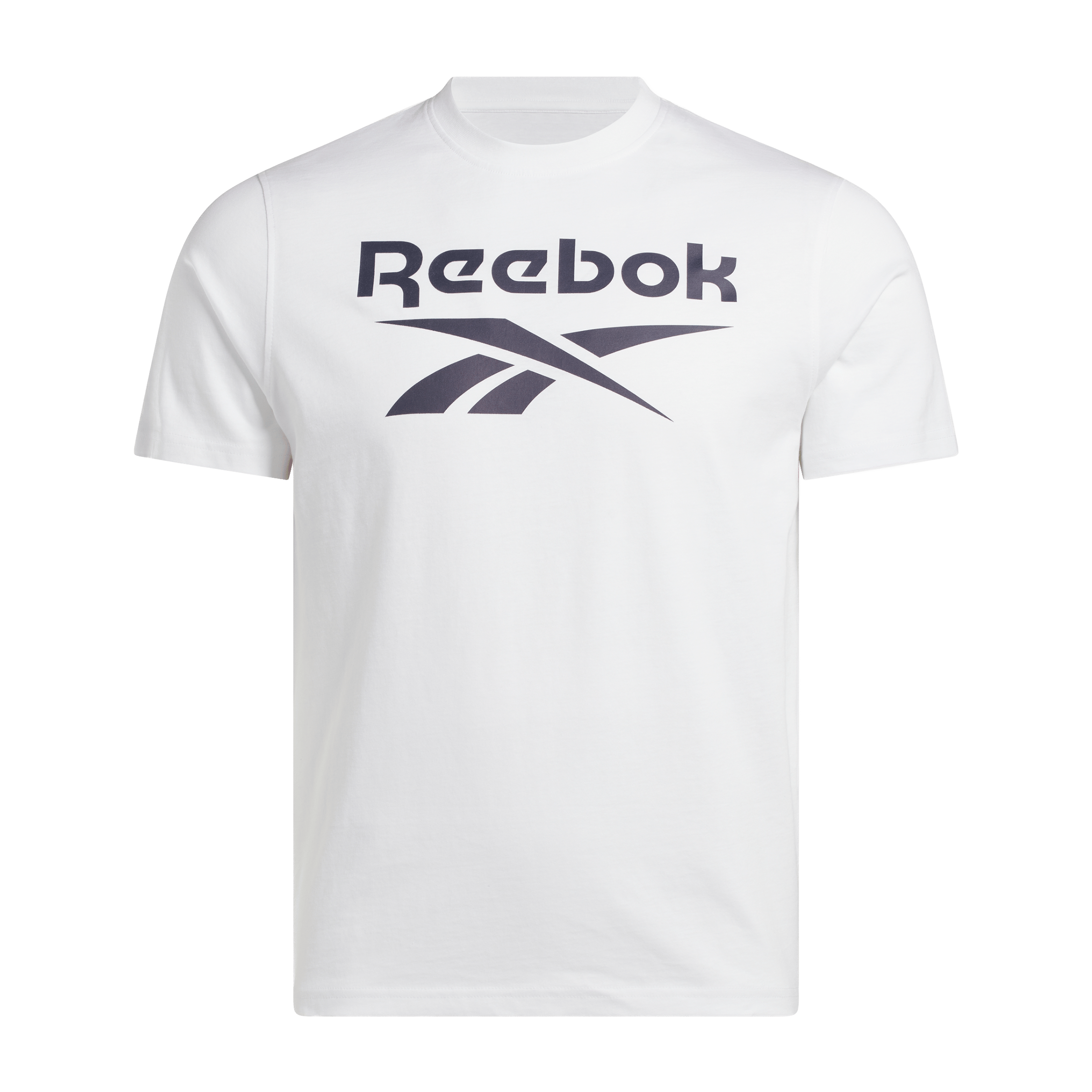 Mens Reebok Big Logo Crew Neck Short Sleeve Tee