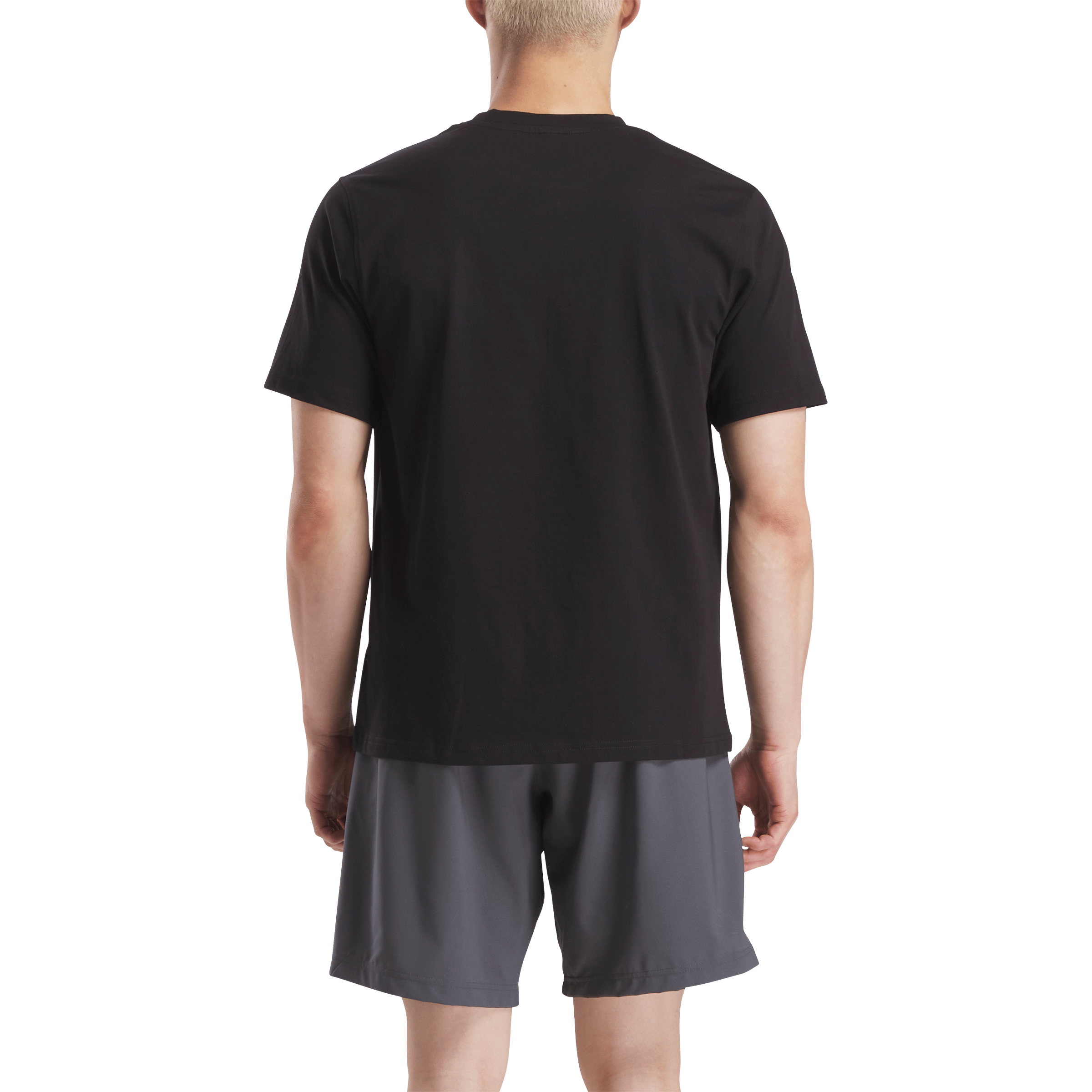 Mens Reebok Small Logo Crewneck Tee