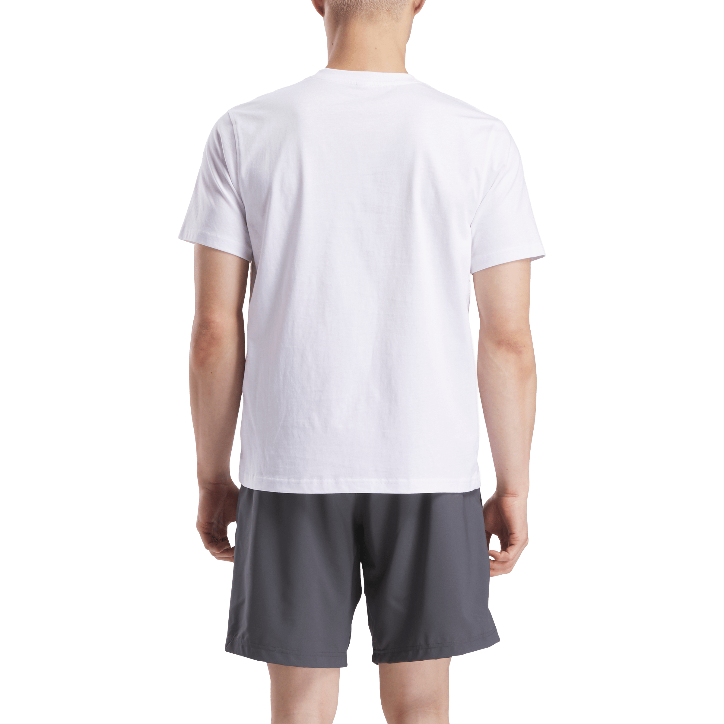 Mens Reebok Small Logo Crew Neck Tee