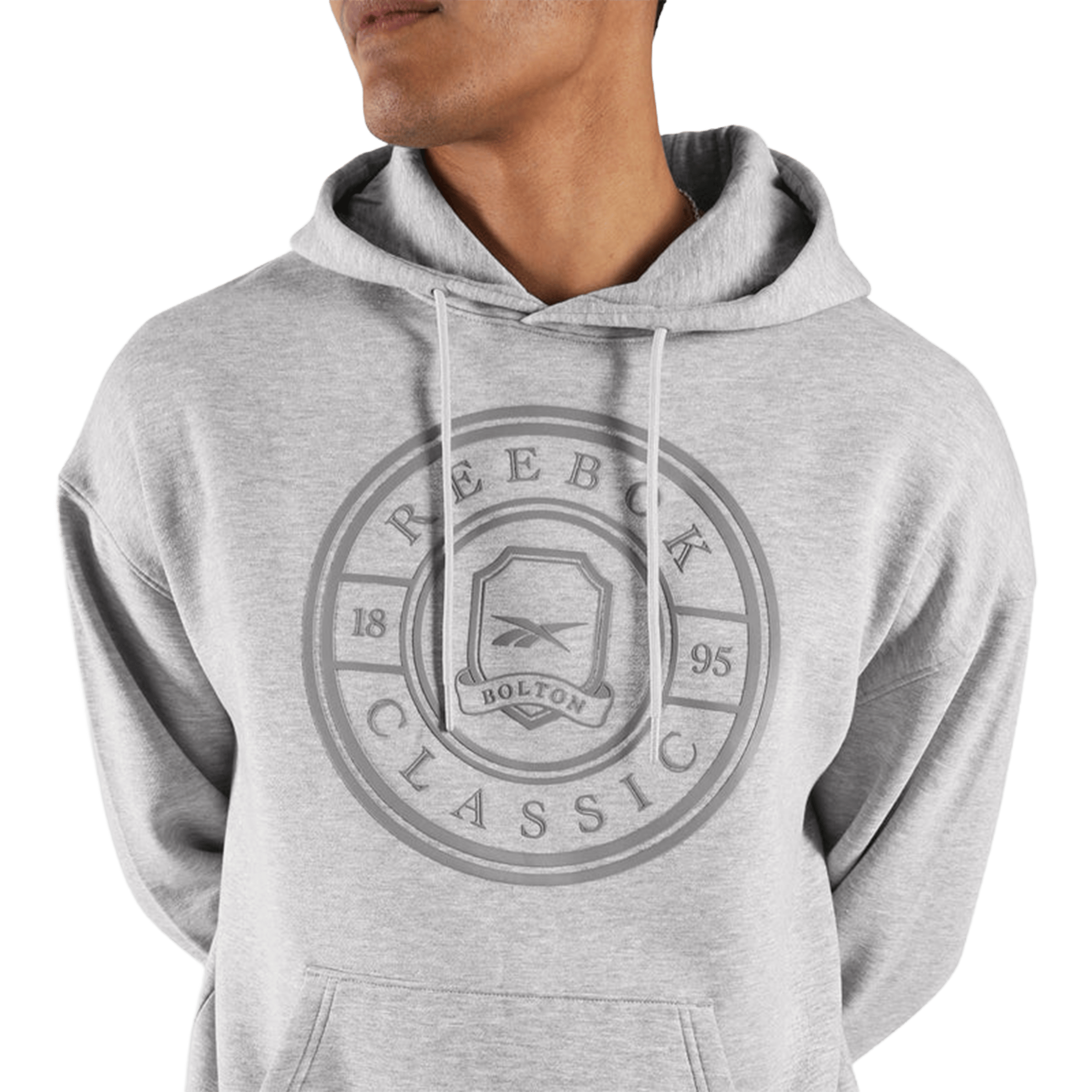 Mens Reebok Crest Hoodie
