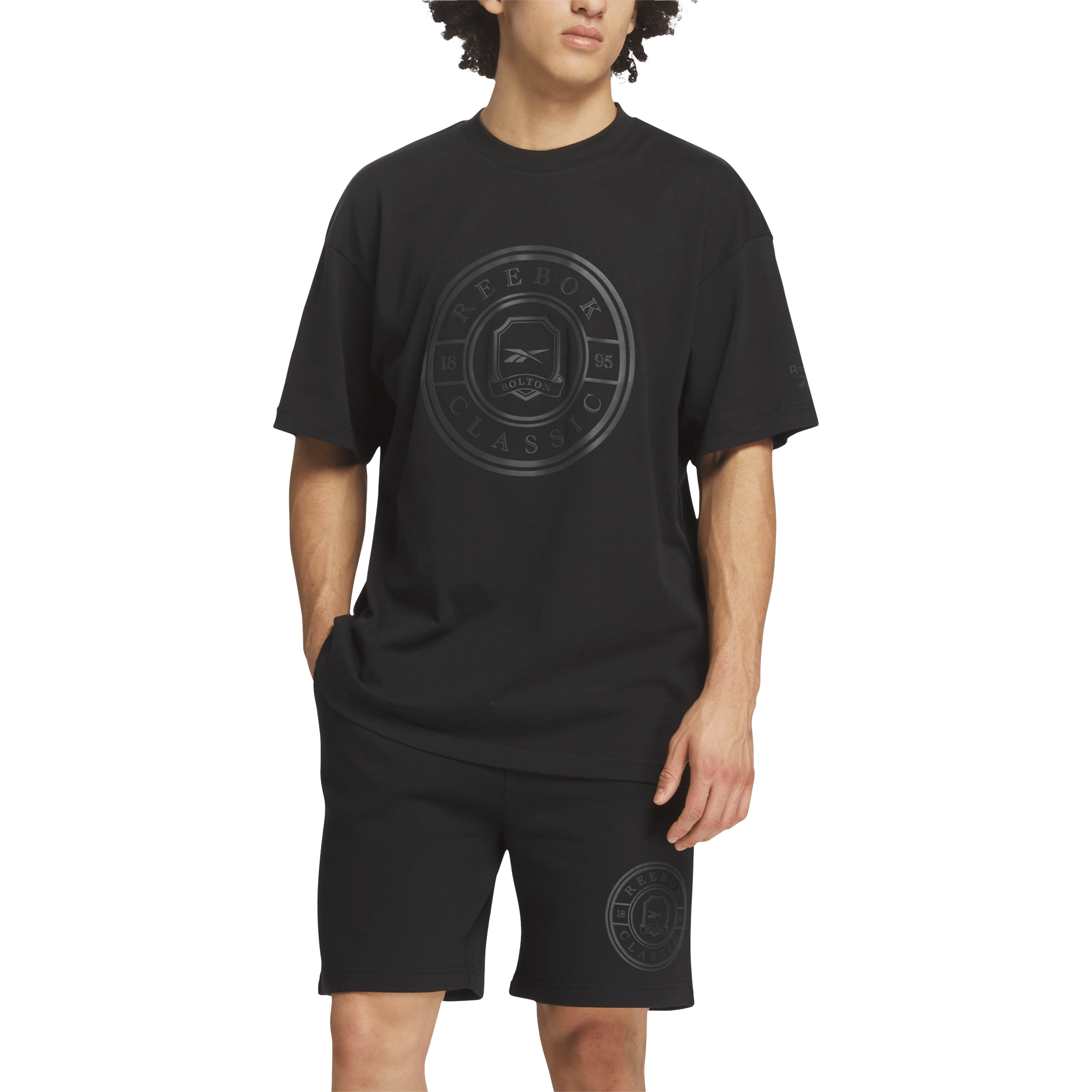 Mens Reebok Crest Tee