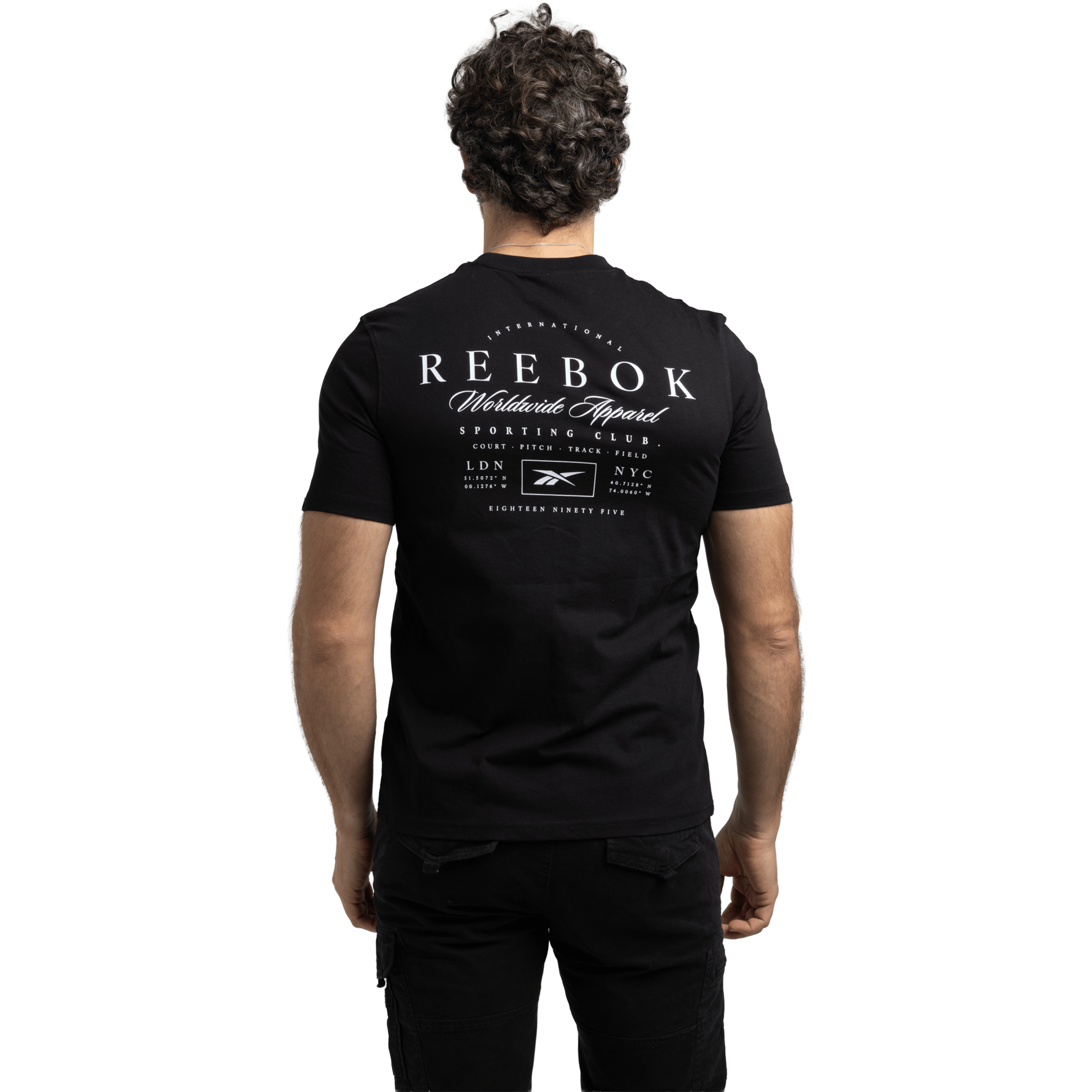 Mens Reebok Worldwide Graphic Tee