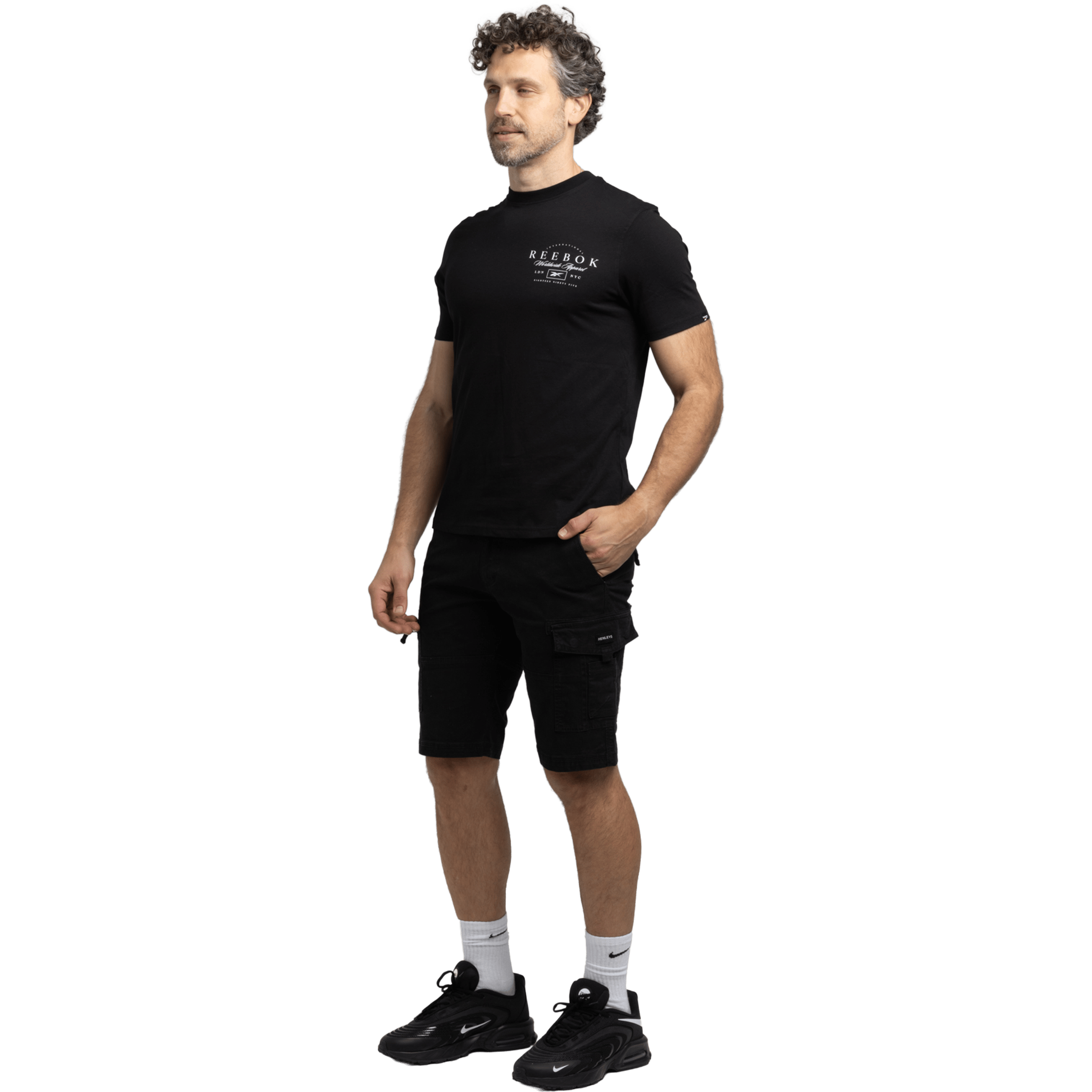 Mens Reebok Worldwide Graphic Tee