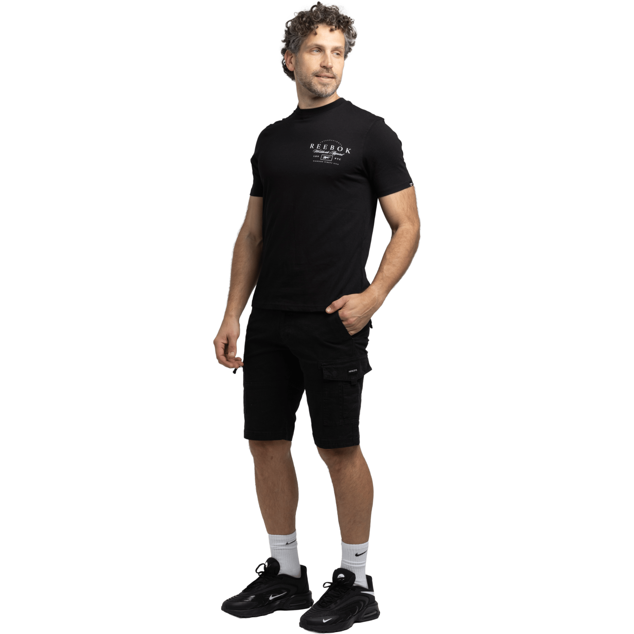 Mens Reebok Worldwide Graphic Tee