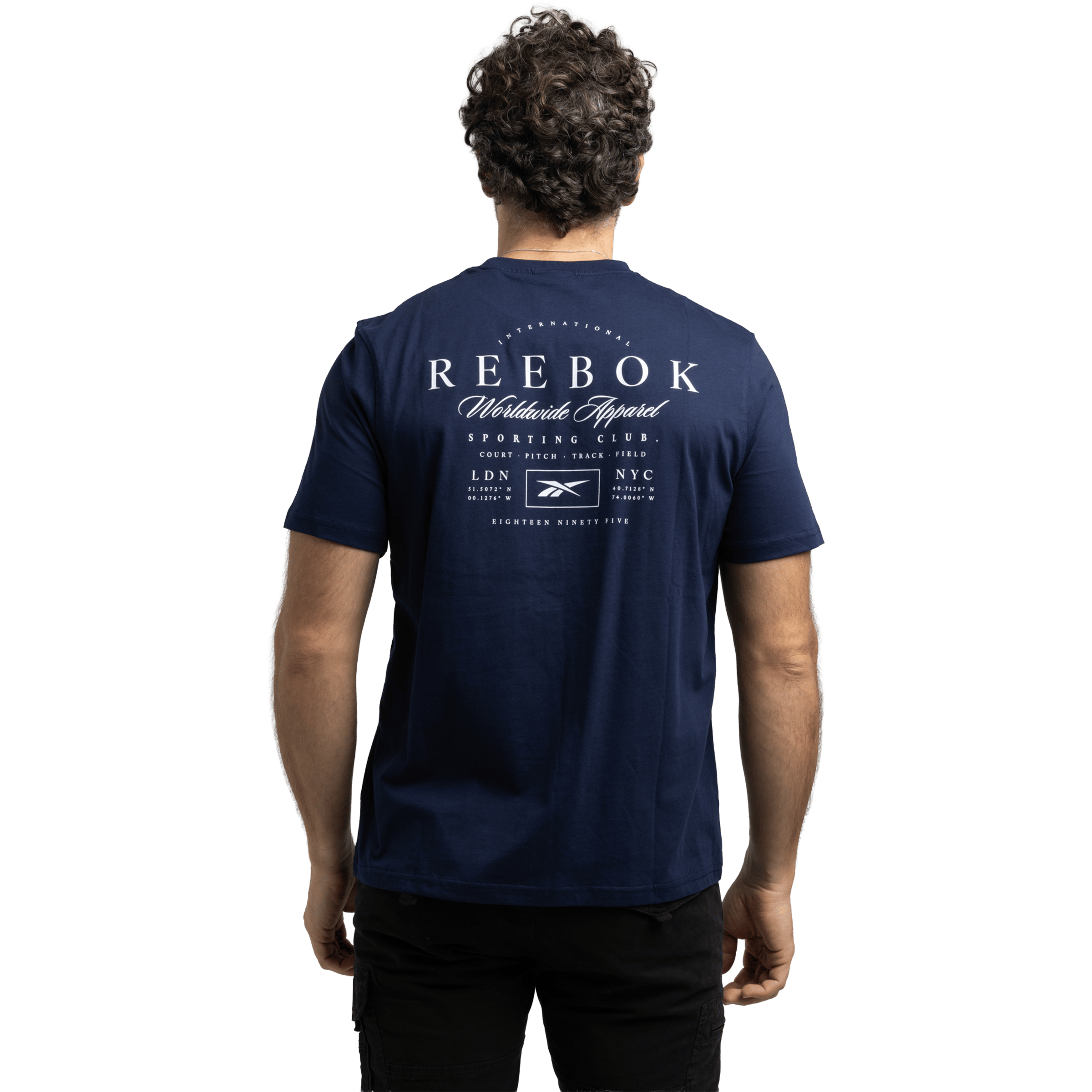 Mens Reebok Worldwide Graphic Tee