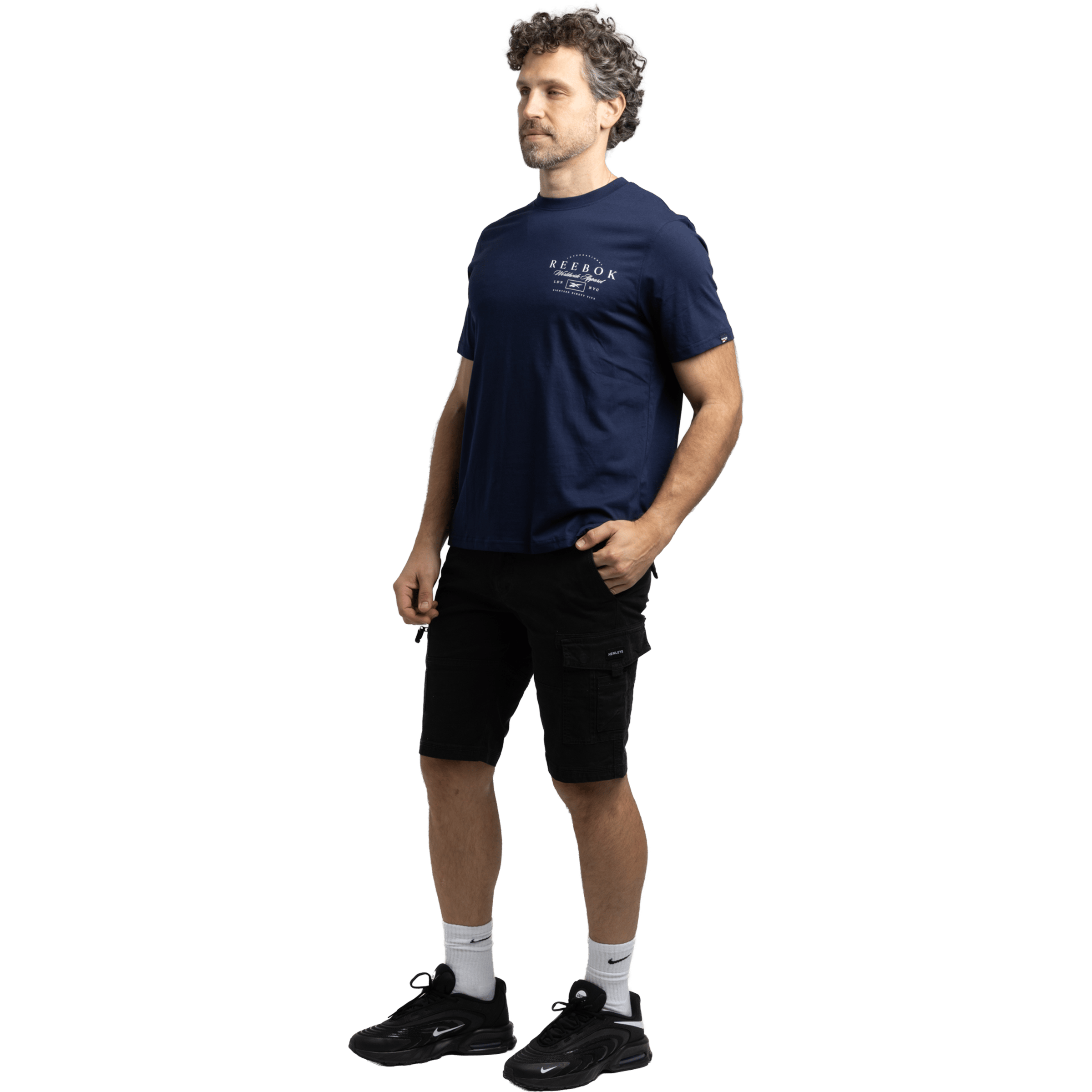 Mens Reebok Worldwide Graphic Tee